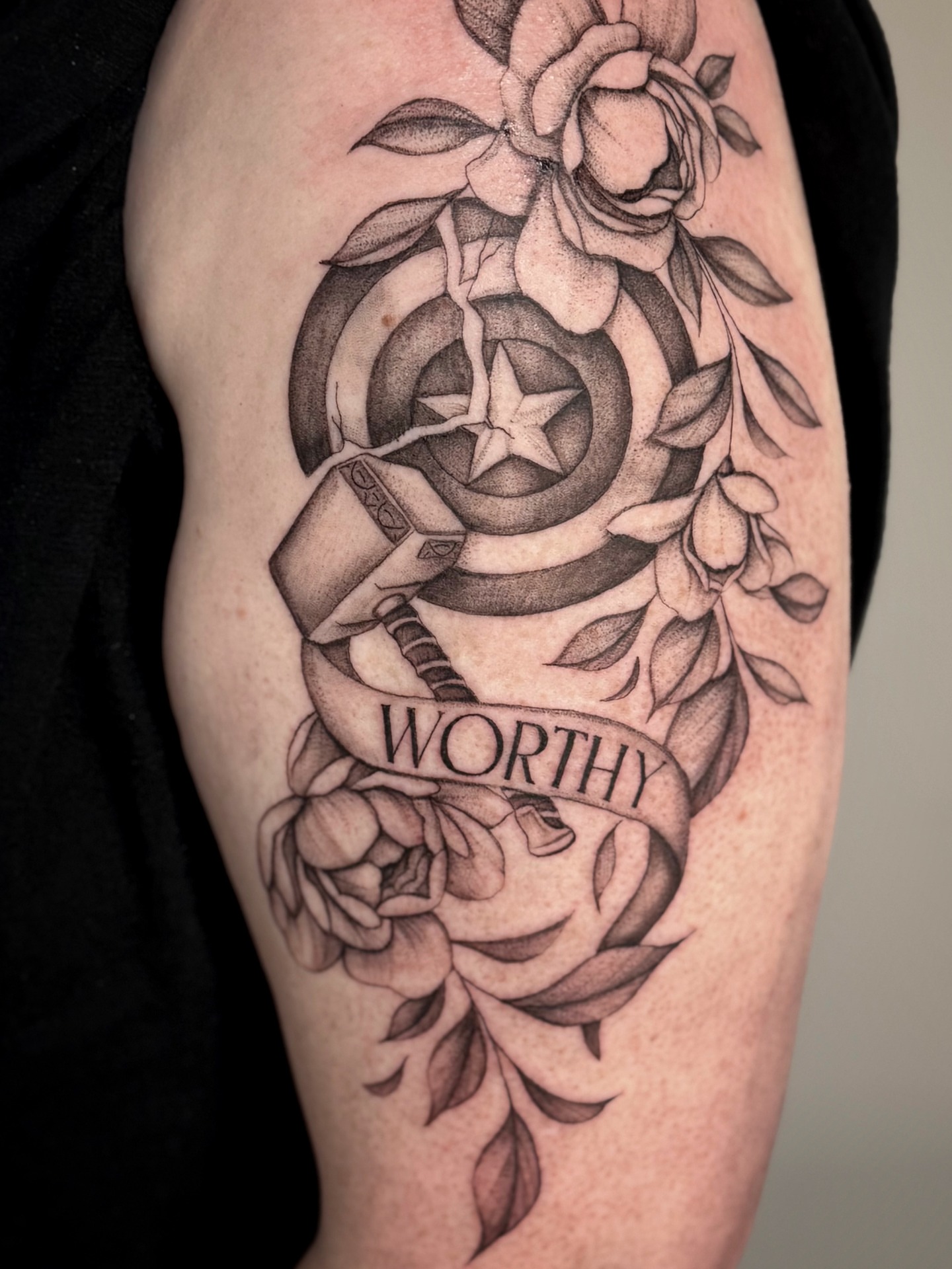 Tattoo by @tatts_by_kat — black_and_grey, realism