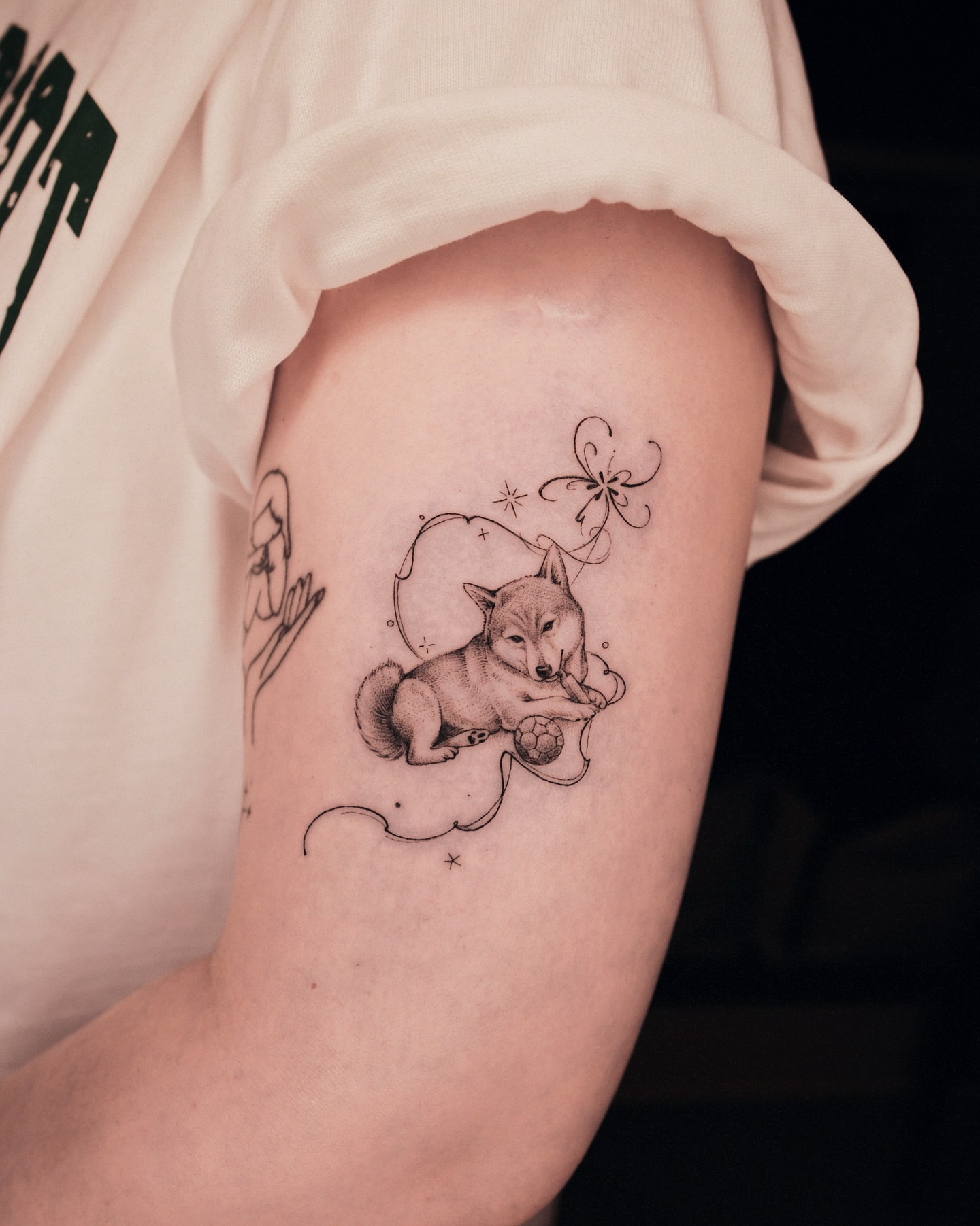 Tattoo by @19_tattooer — black_and_grey