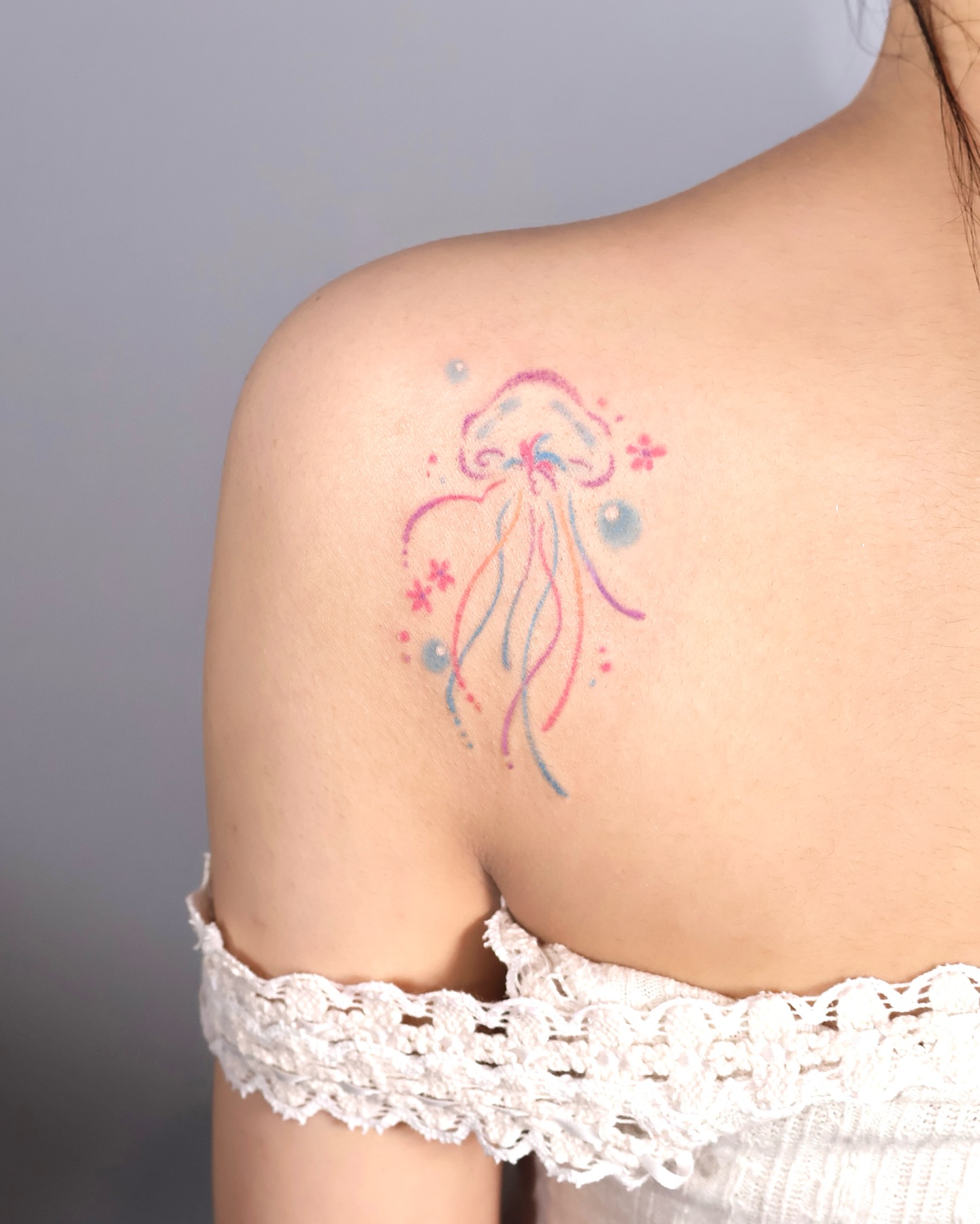 Tattoo by @odenepoke — watercolor