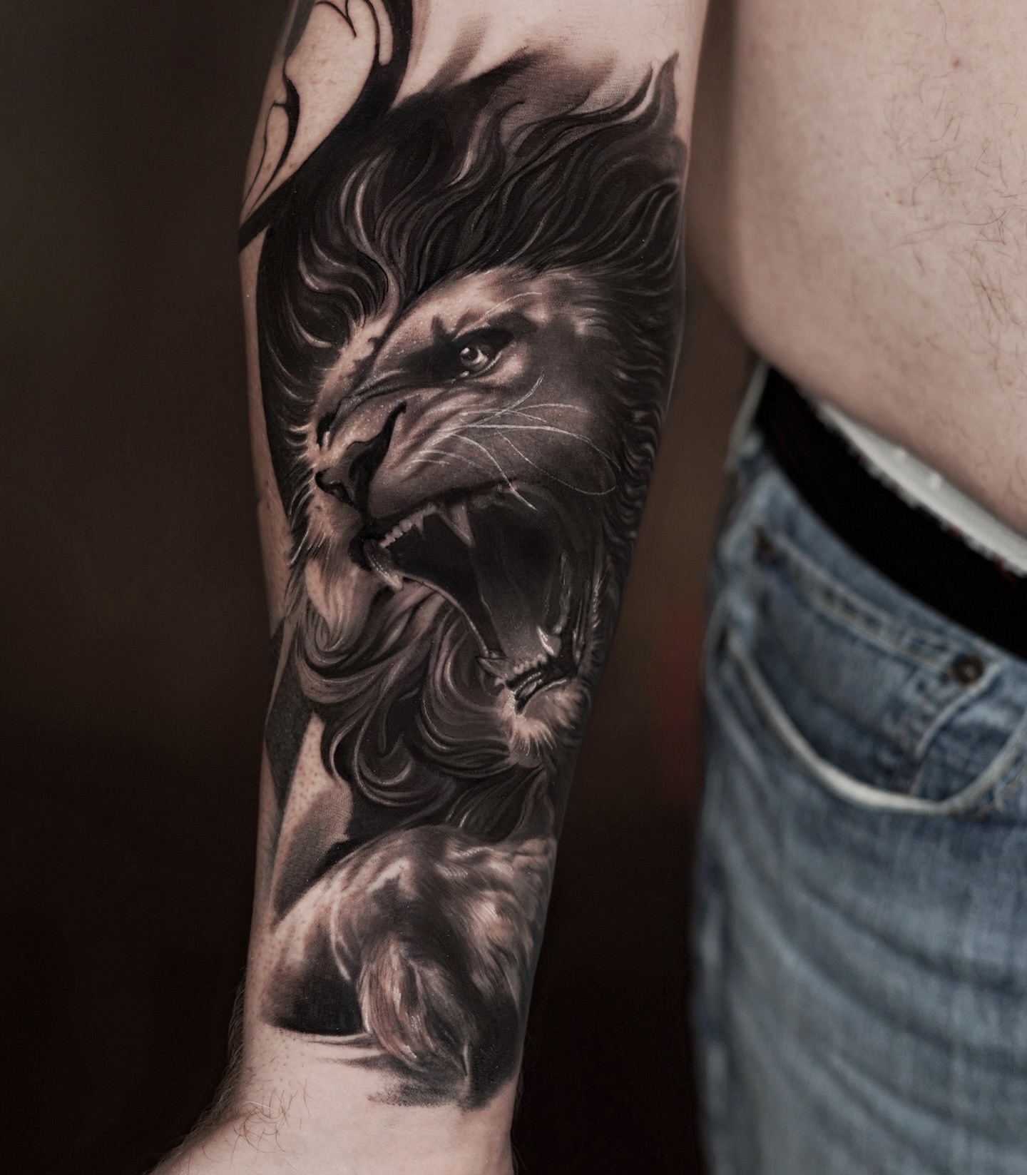 Tattoo by @schrail_edmund — realism, black_and_grey
