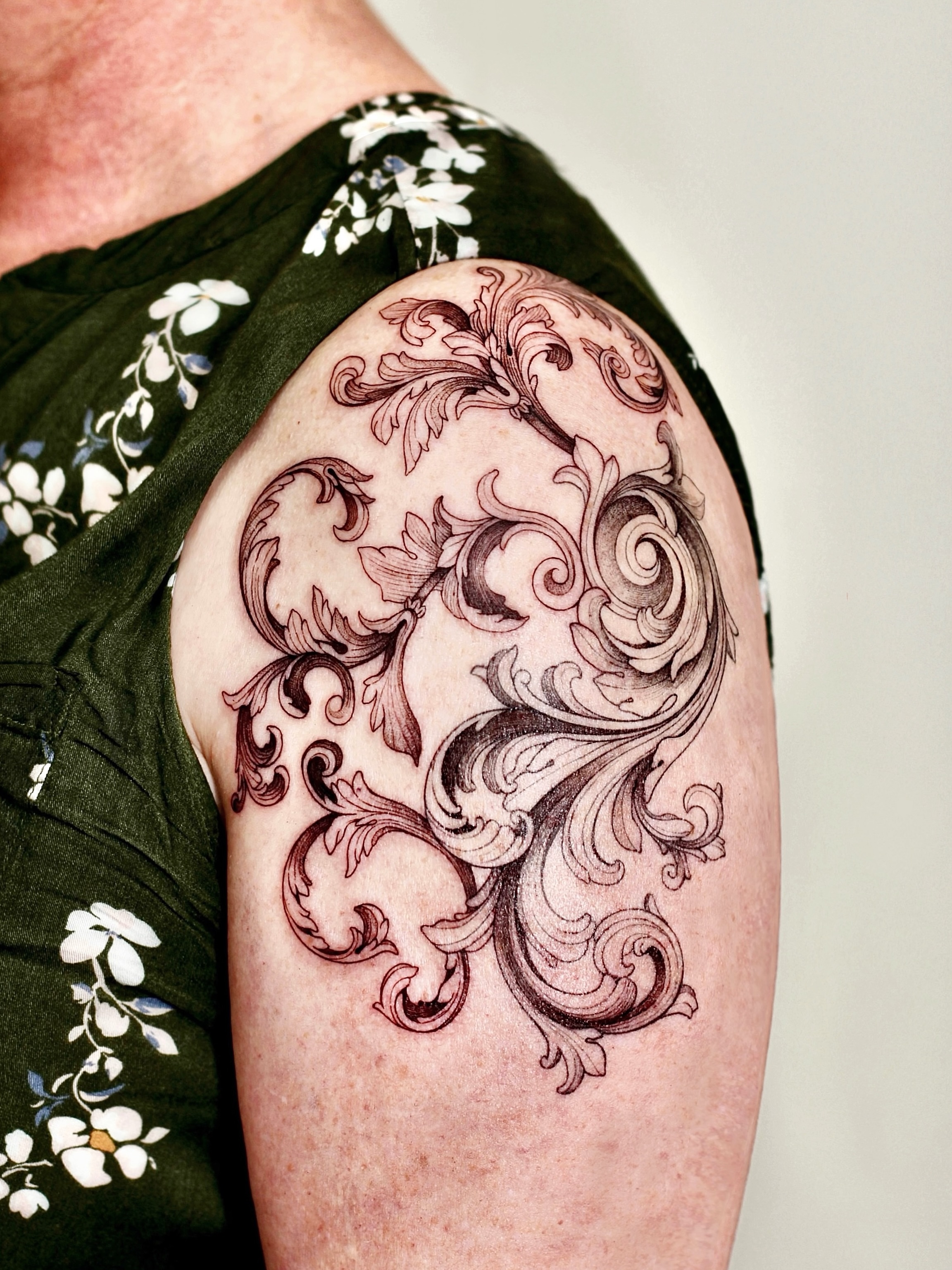 Tattoo by @linsey_tattooer — ornamental
