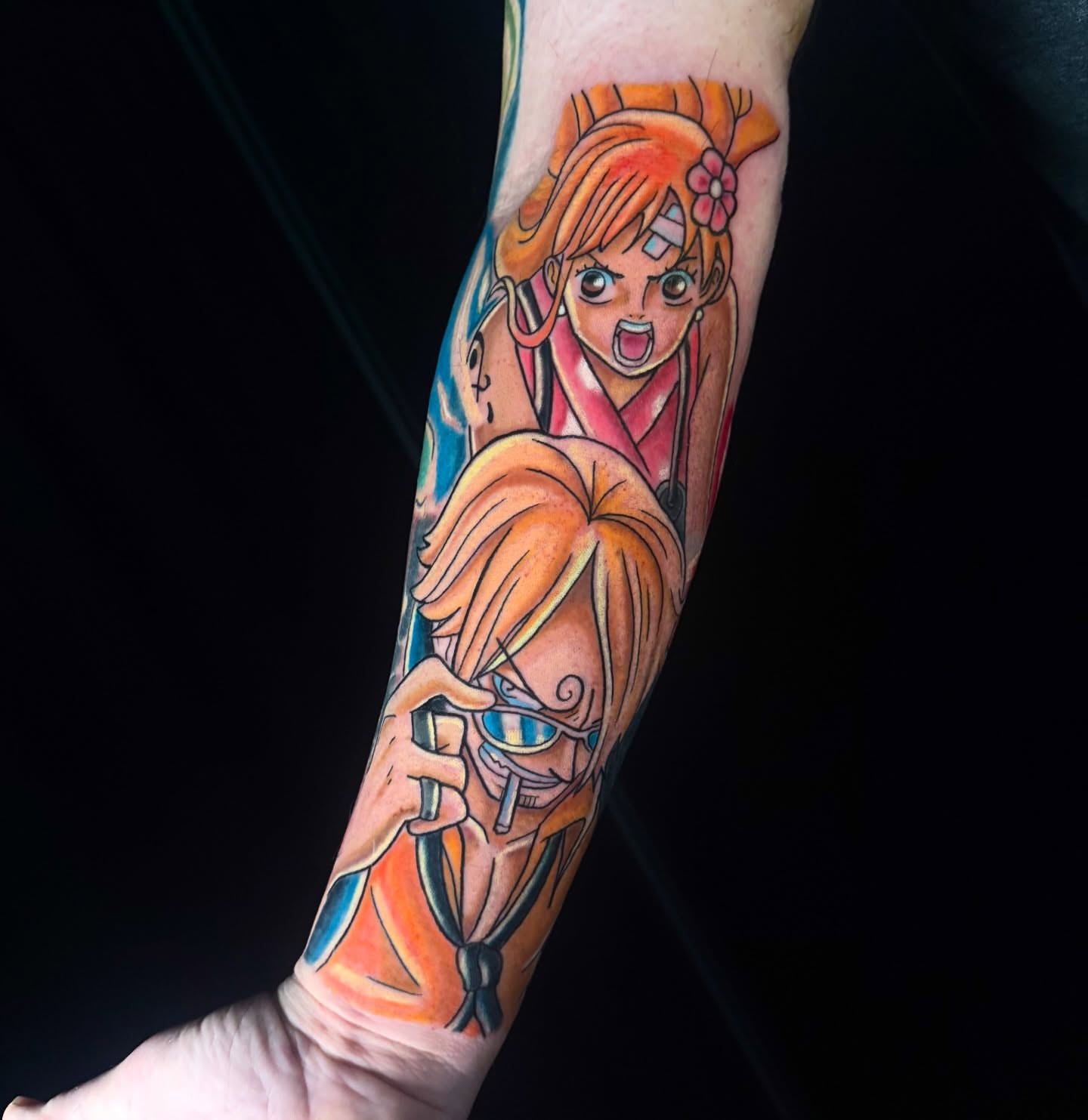 Tattoo by @sideshow_artist — anime