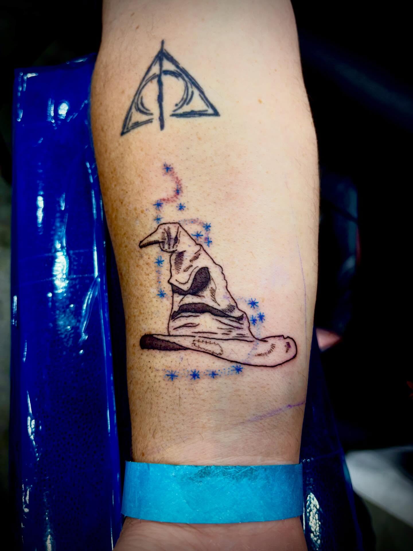 Tattoo by @inkcrediblenerd — dotwork