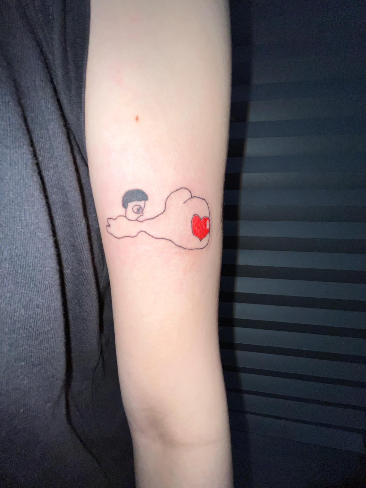 Tattoo by @allmyfeelingwerefake — minimalist