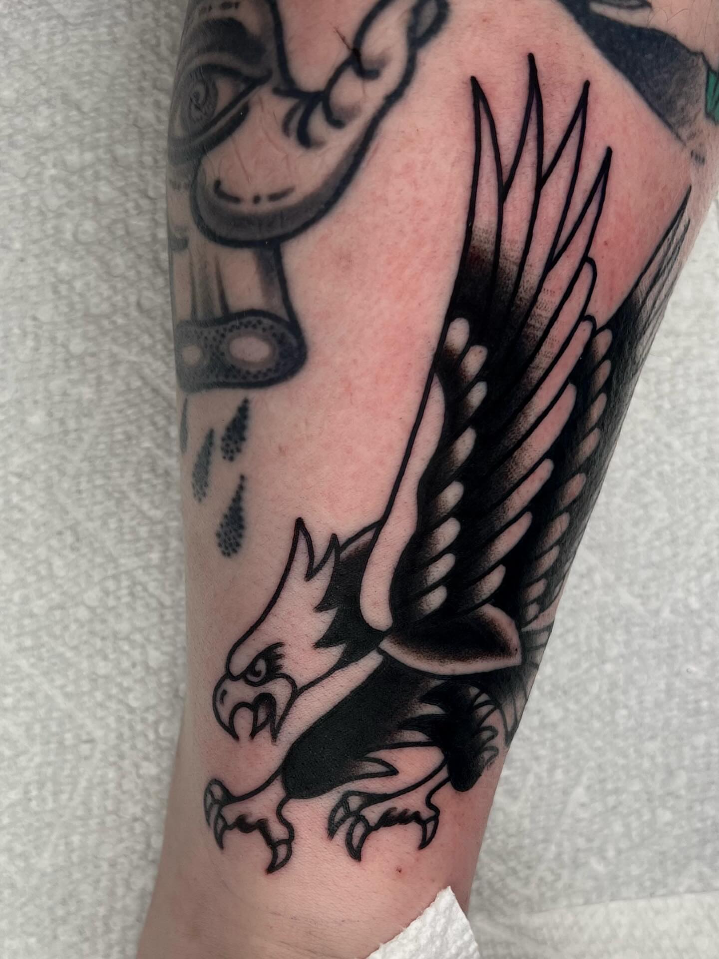 Tattoo by @crybbyink — black_and_grey