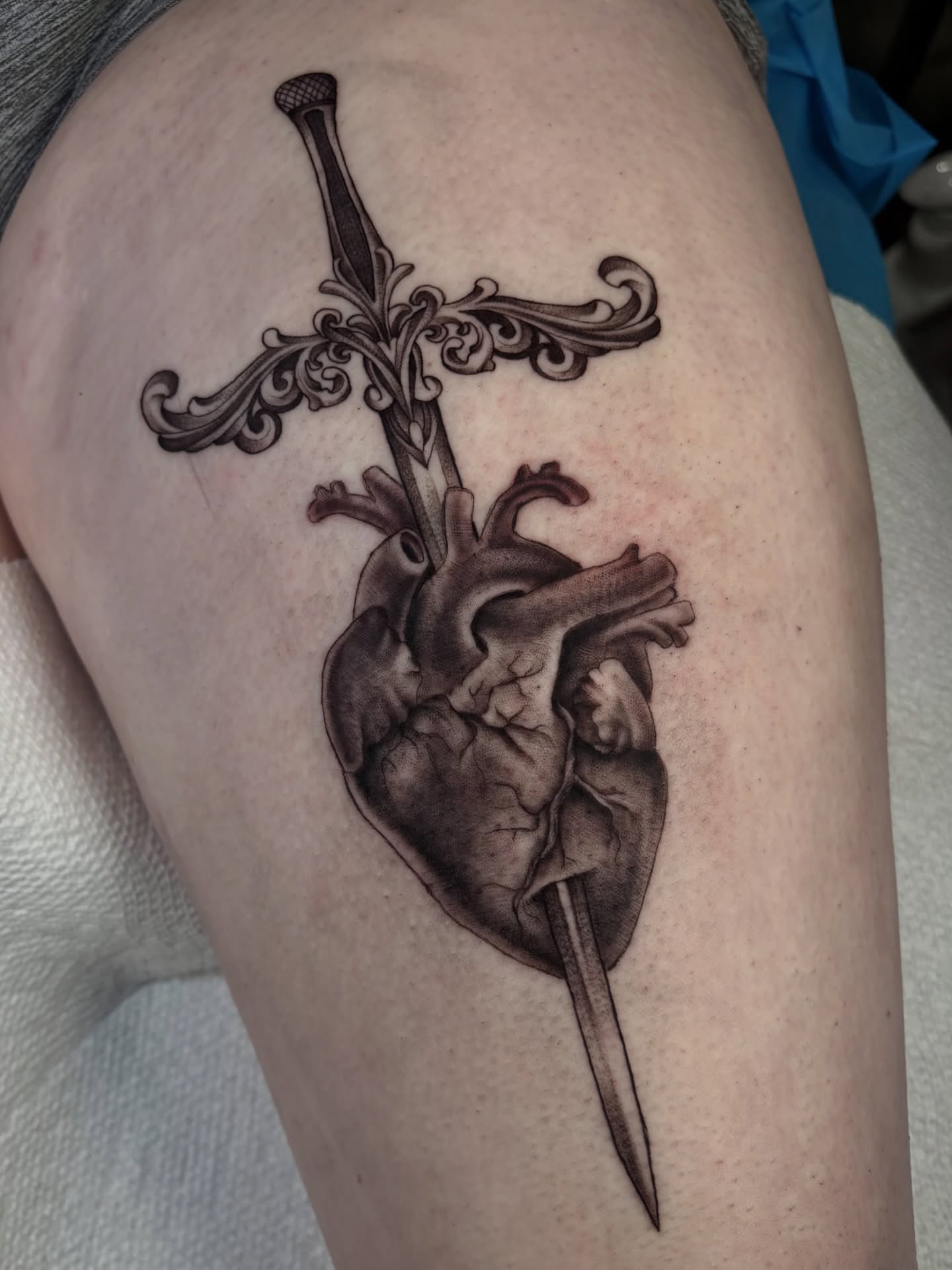 Tattoo by @han_vertal_ink — black_and_grey, realism