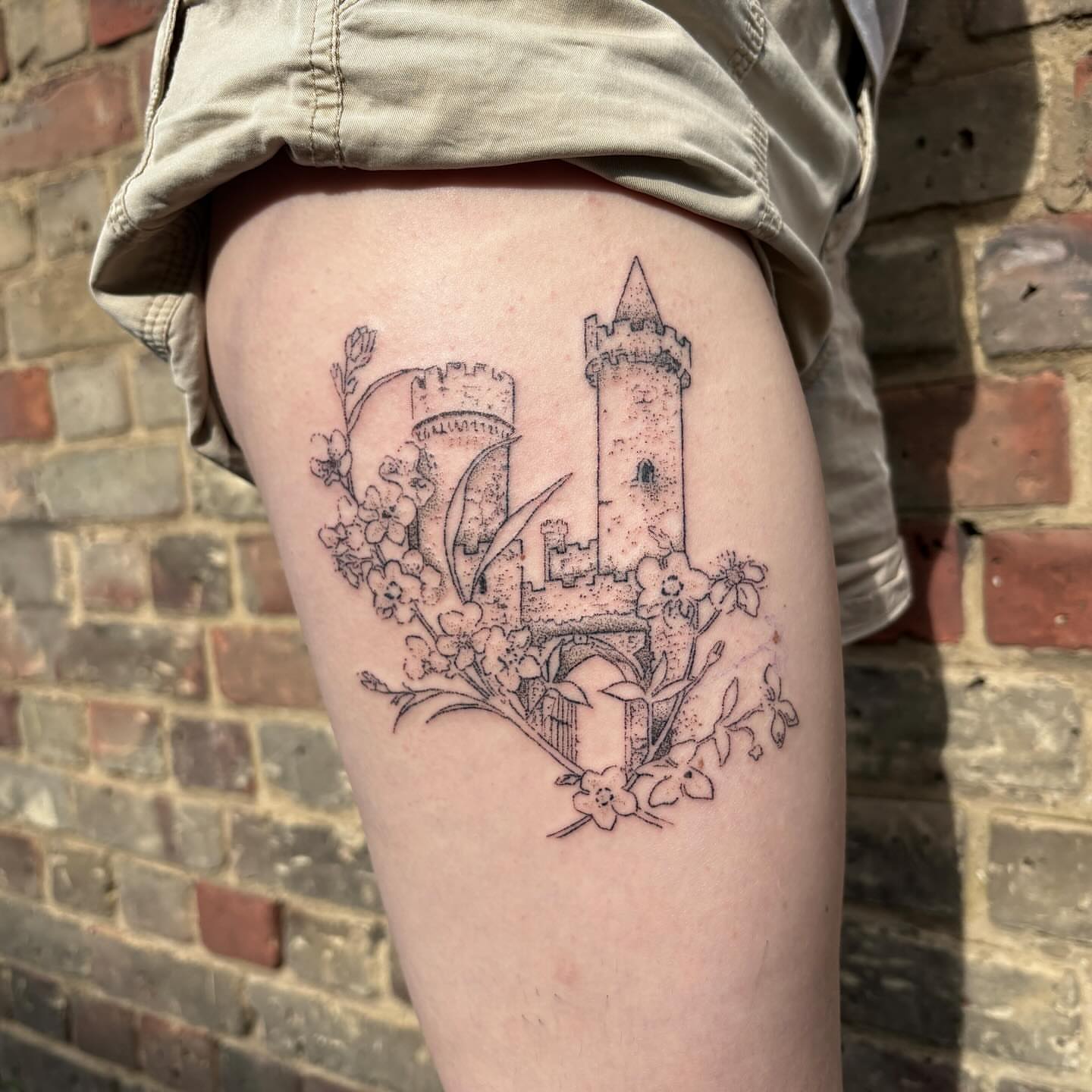 Tattoo by @siilvester — black_and_grey
