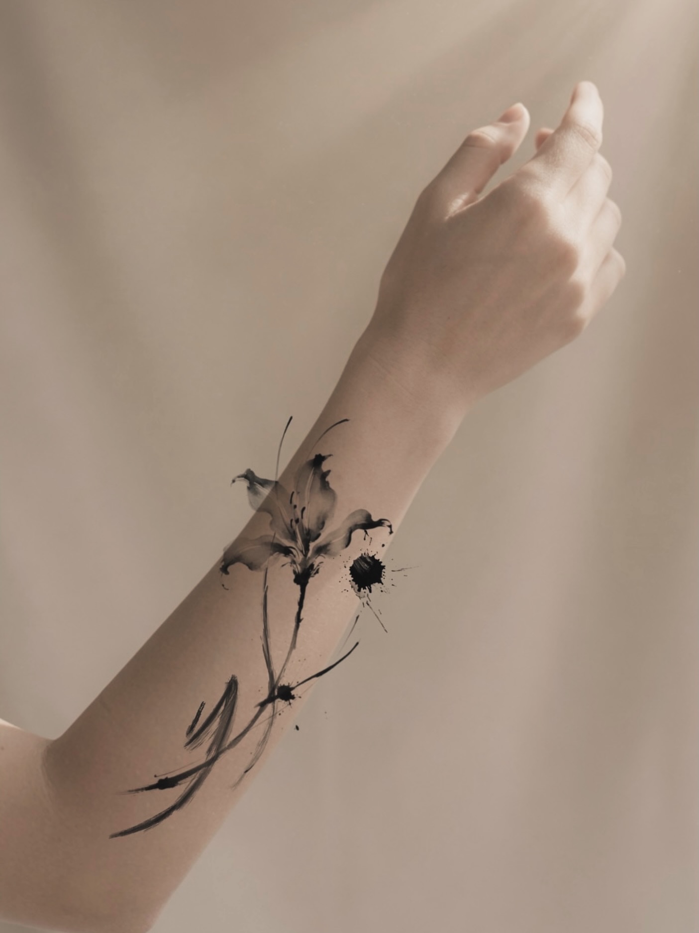 Tattoo by @haesol_ink — black_and_grey