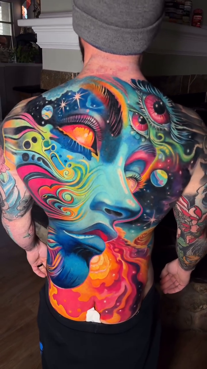 Tattoo by @lukalajoie — realism, trash_polka