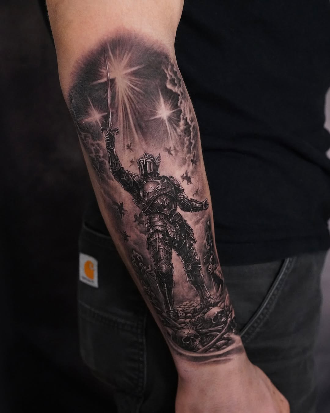 Tattoo by @sean_tattoos — realism, dark_realism