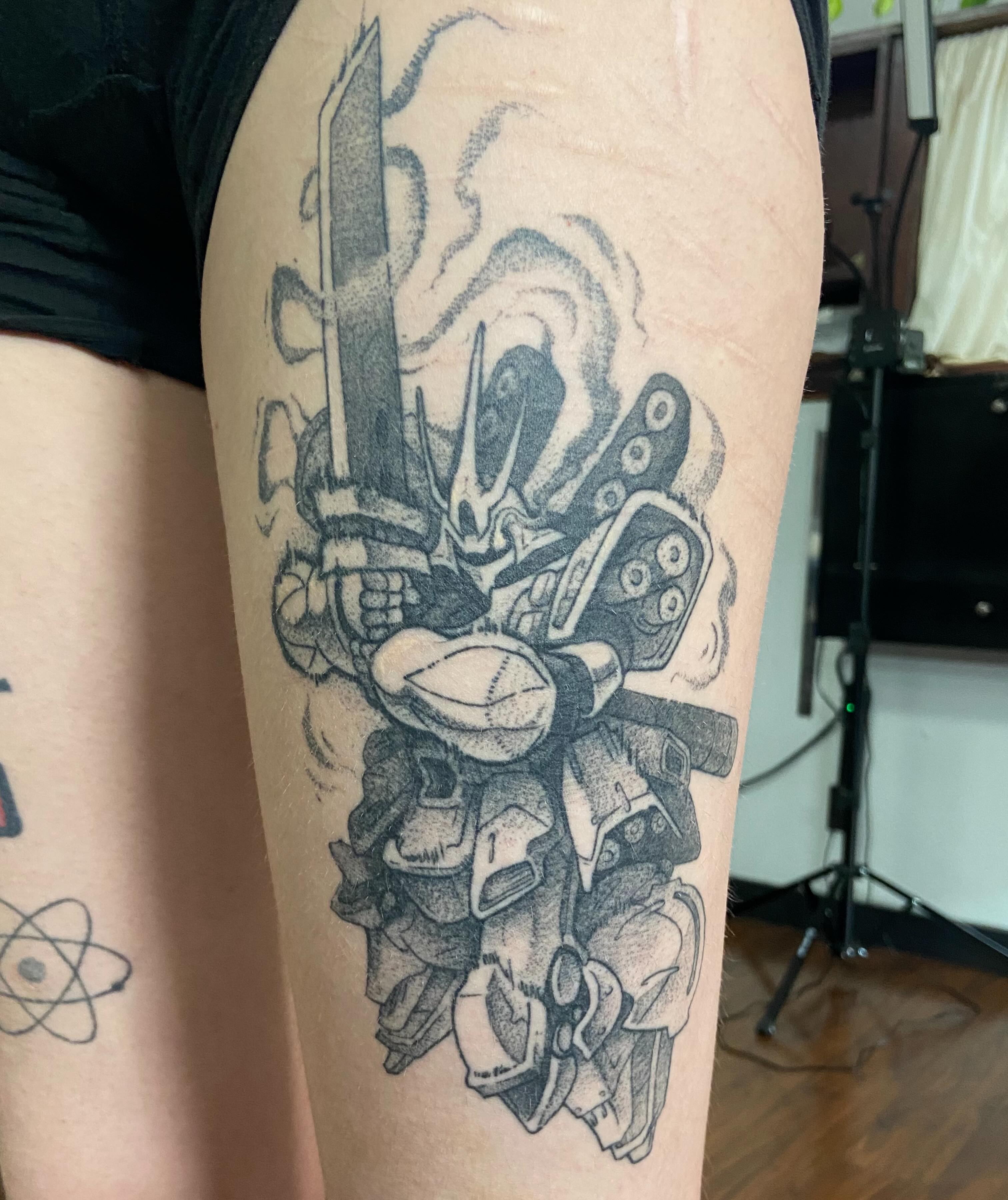 Tattoo by @hollyredwinter — dotwork