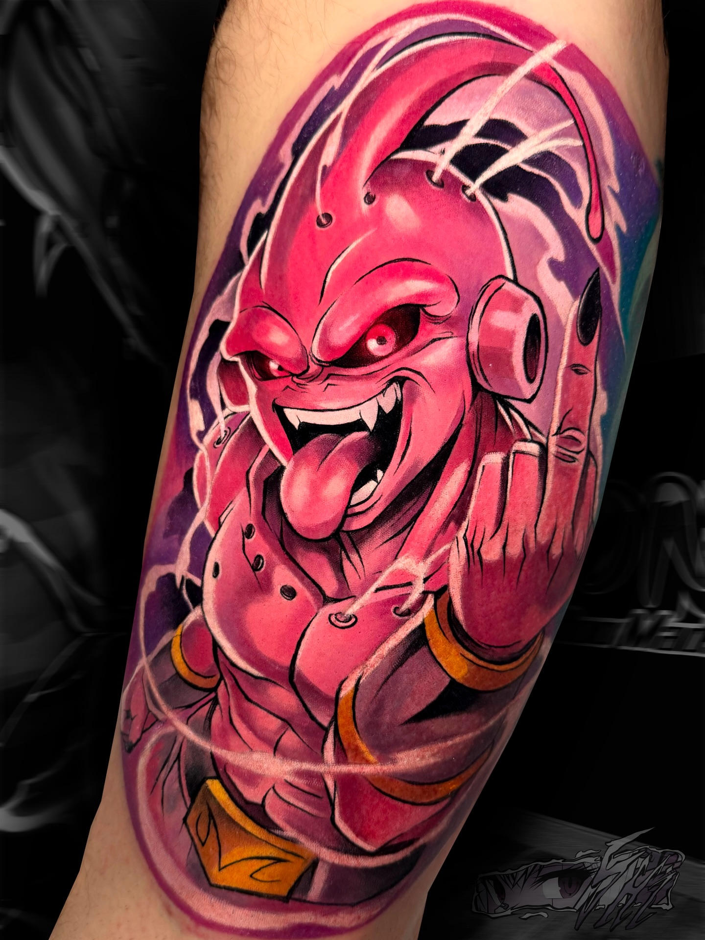 Tattoo by @ivanpelegrinmedina — anime