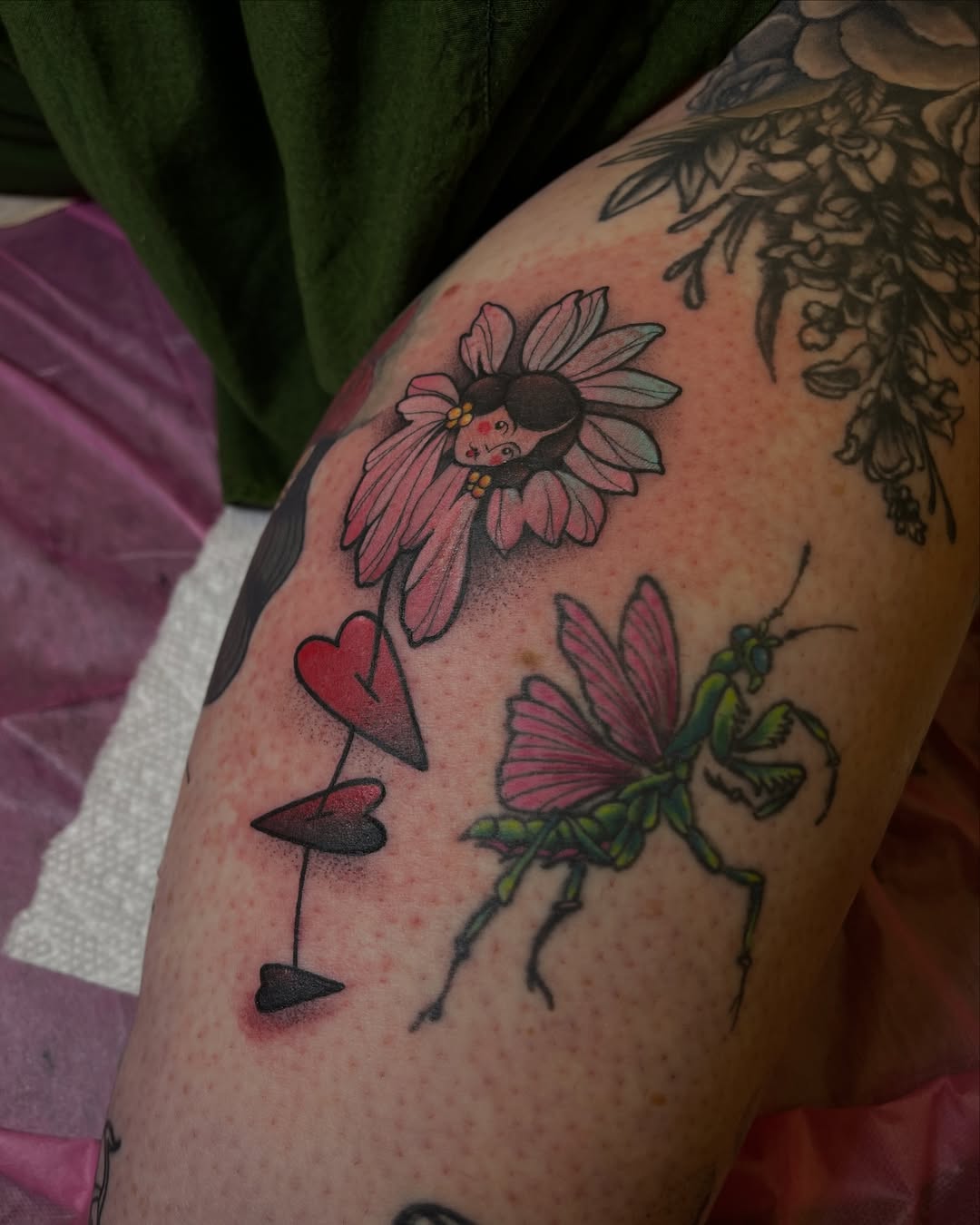 Tattoo by @cecimeseed — american_traditional, neo_traditional