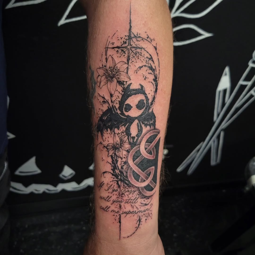Realism tattoo on the forearm by Marina Cobb