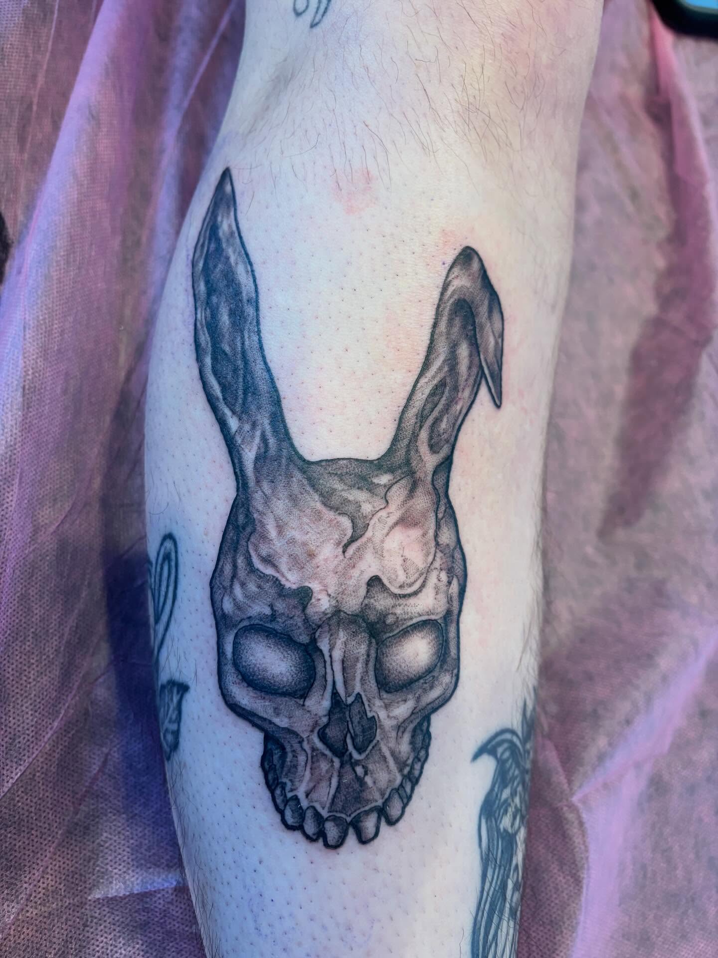 Tattoo by @kevinberubetattooer — dotwork, realism