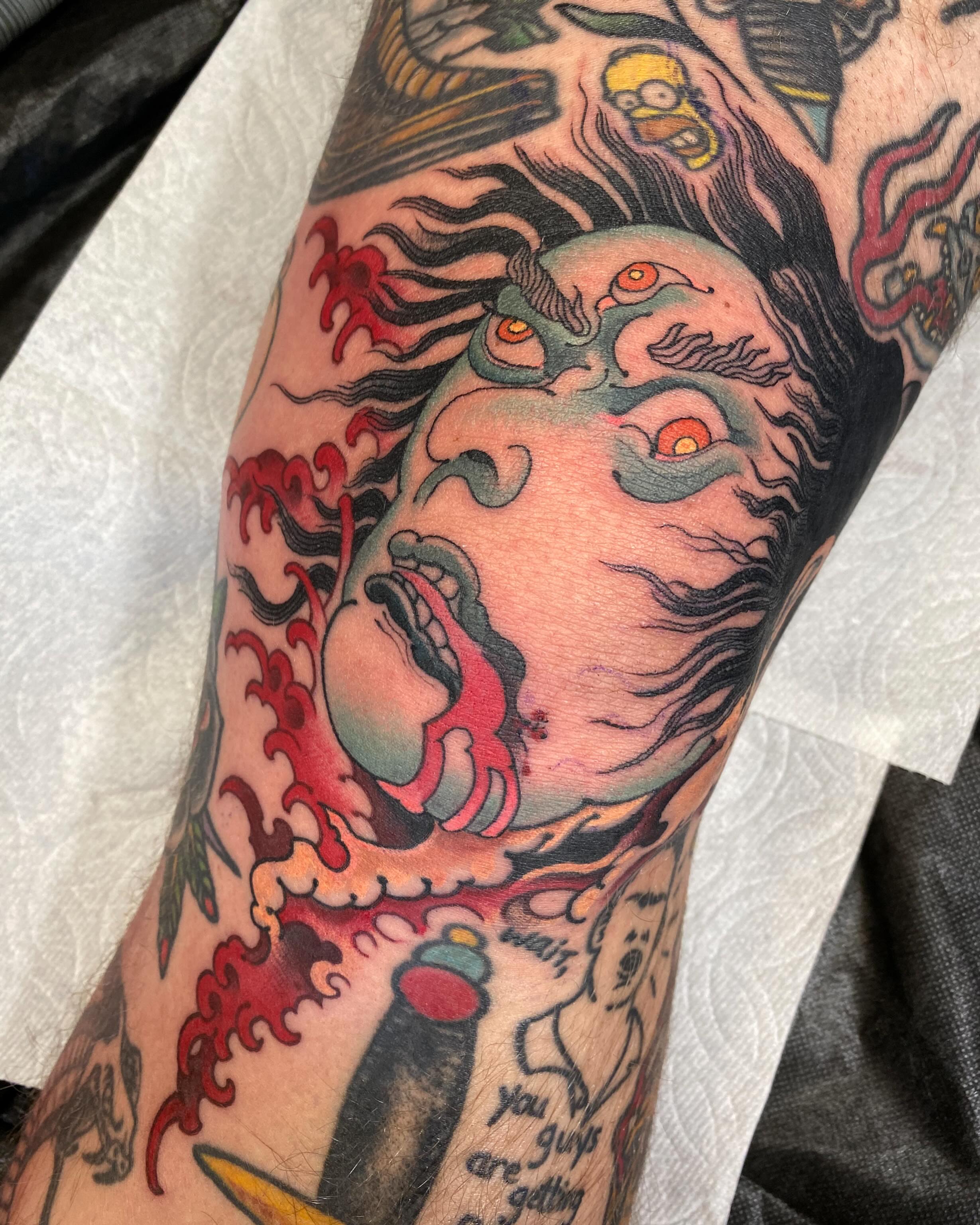 Tattoo by @aaronriddletattoos — american_traditional