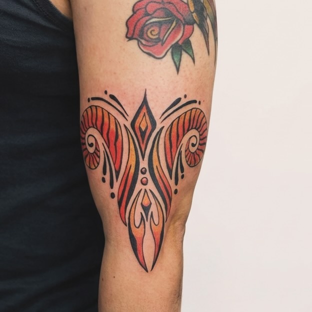 Tattoo by @tattoos_jara β geometric, ornamental