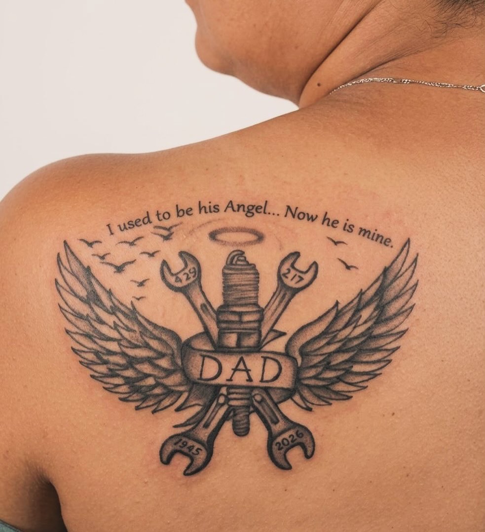 Tattoo by @tattoos_jara β black_and_grey, lettering_script