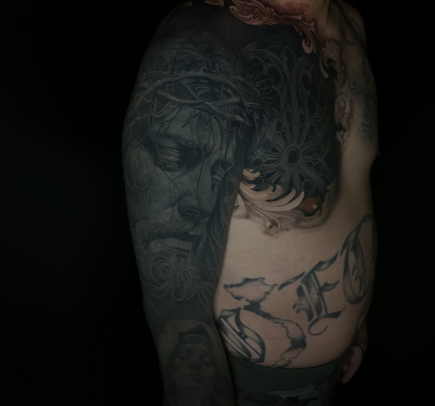 Tattoo by @vudoo_tattoo — black_and_grey, realism