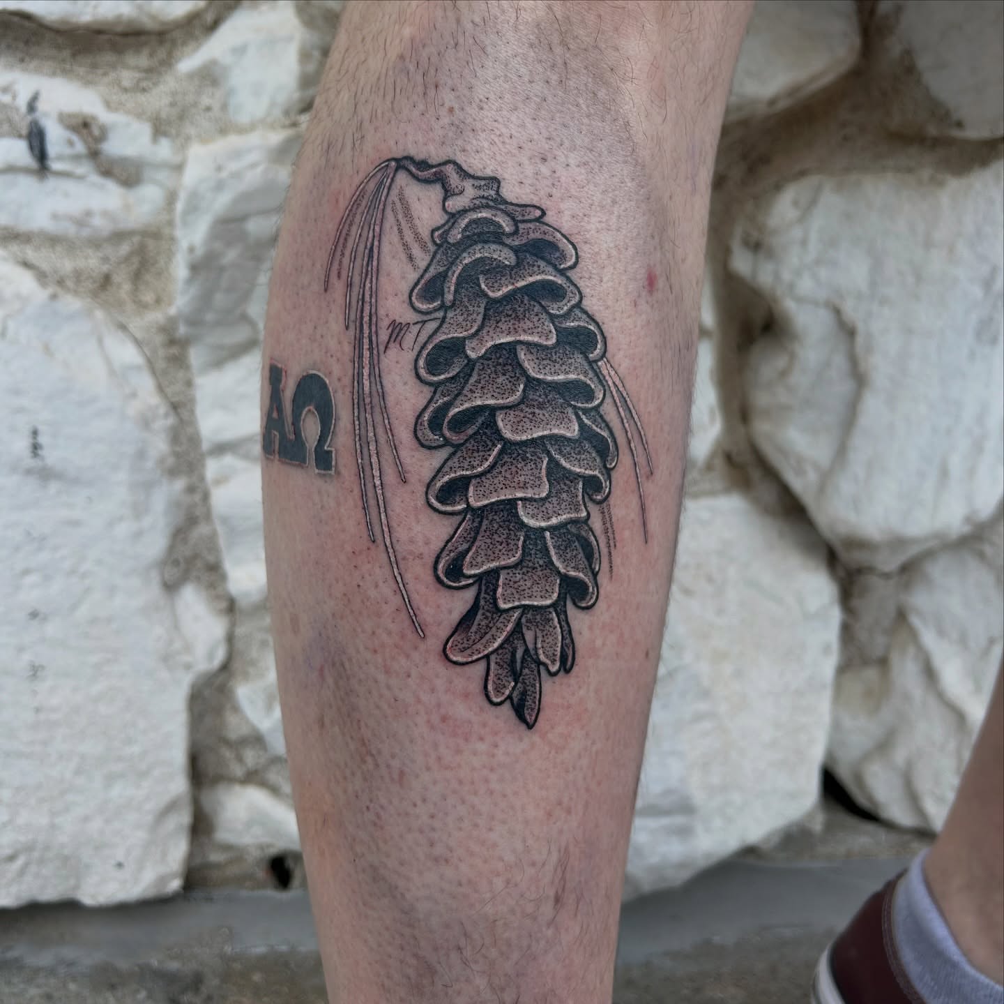 Tattoo by @katie.rosemarytattoos — black_and_grey