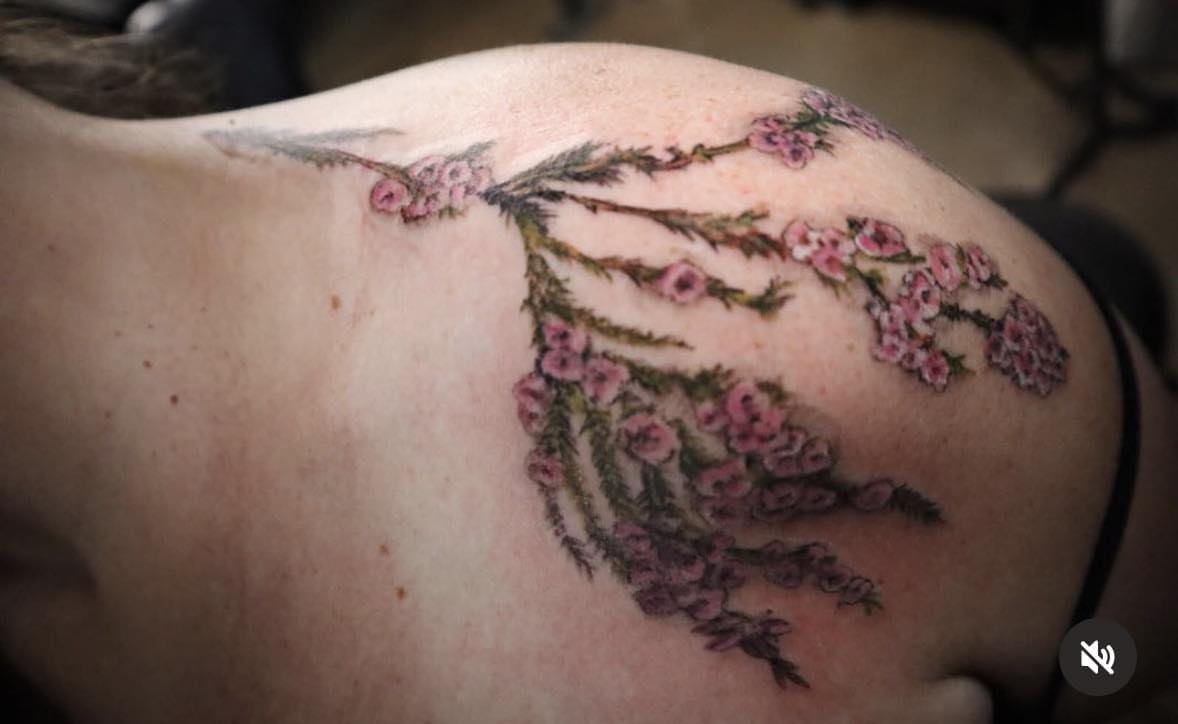 Tattoo by @babydolltats โ dotwork, realism