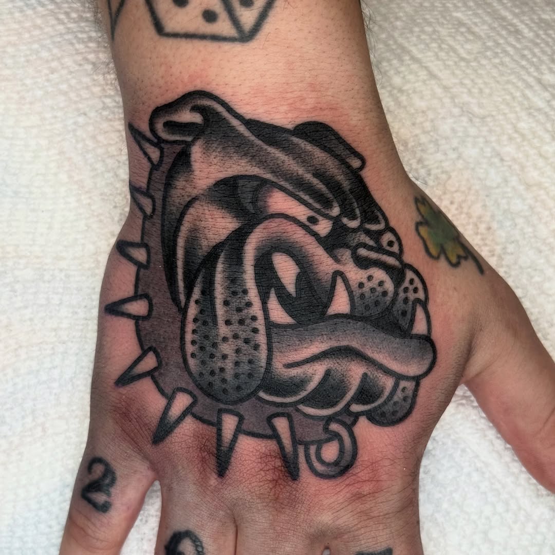 Tattoo by @colbybarrontattoo — american_traditional, black_and_grey