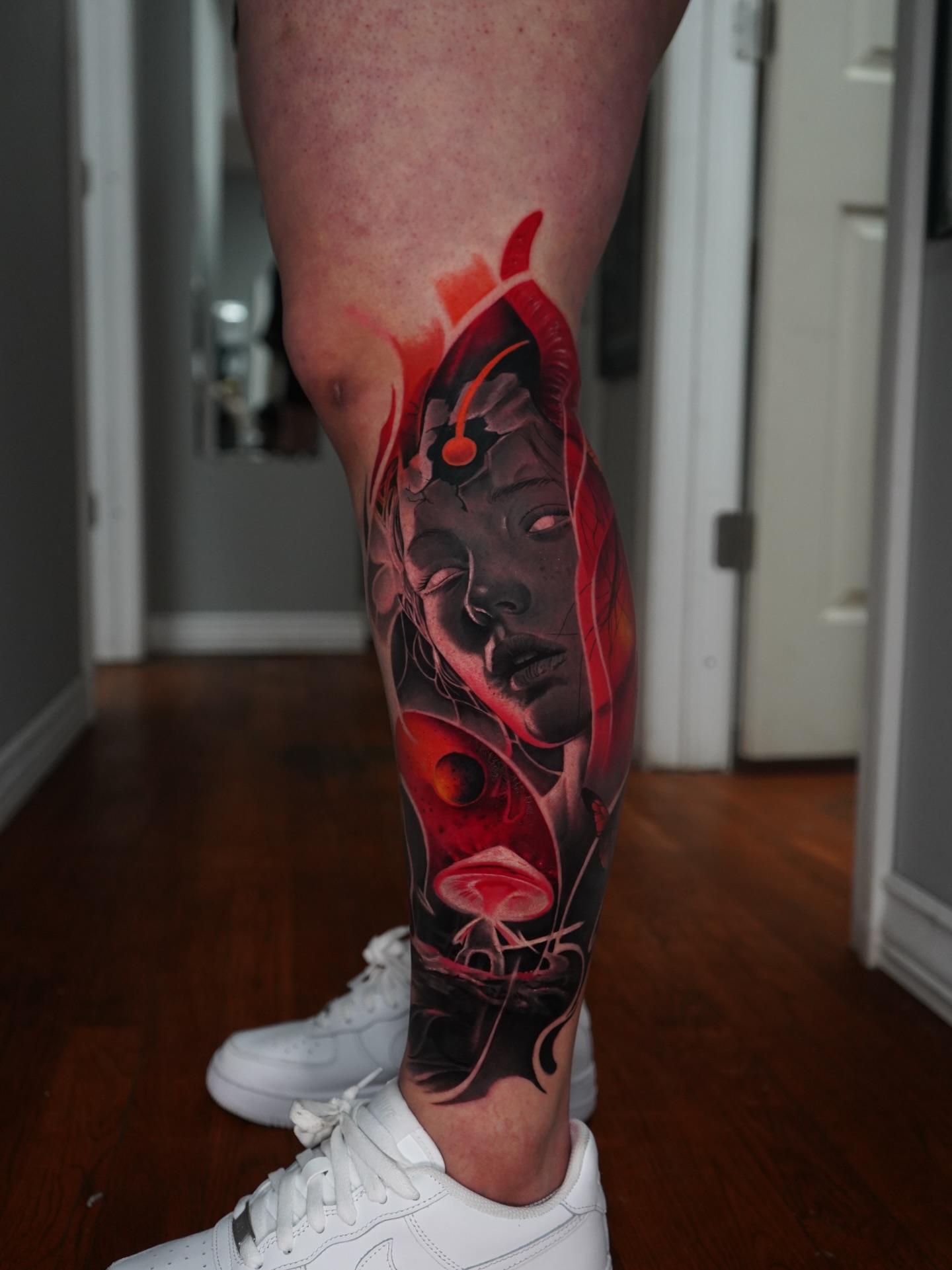 Tattoo by @fa.inkk — dark_realism, surrealism