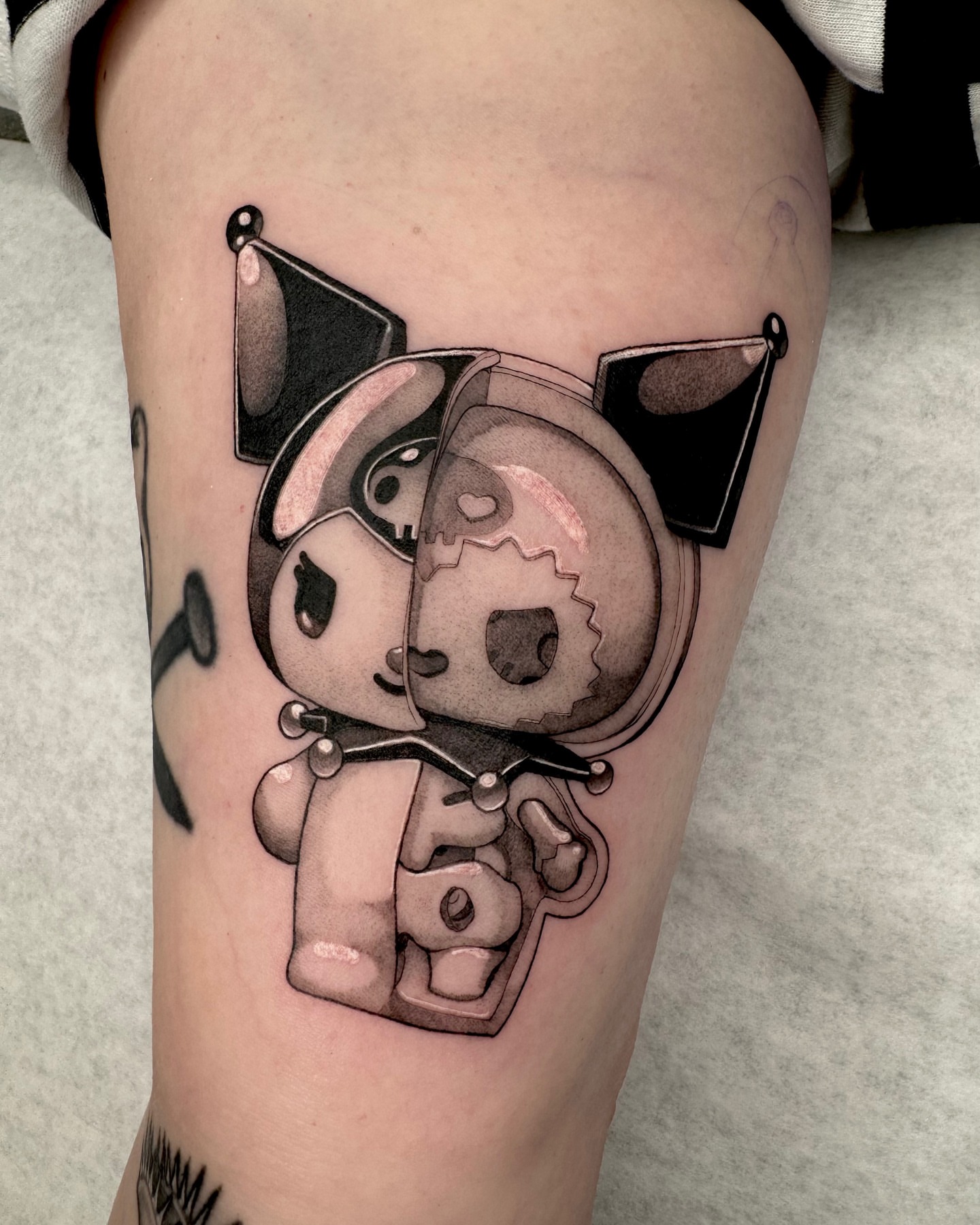 Tattoo by @emkriegart — black_and_grey, realism