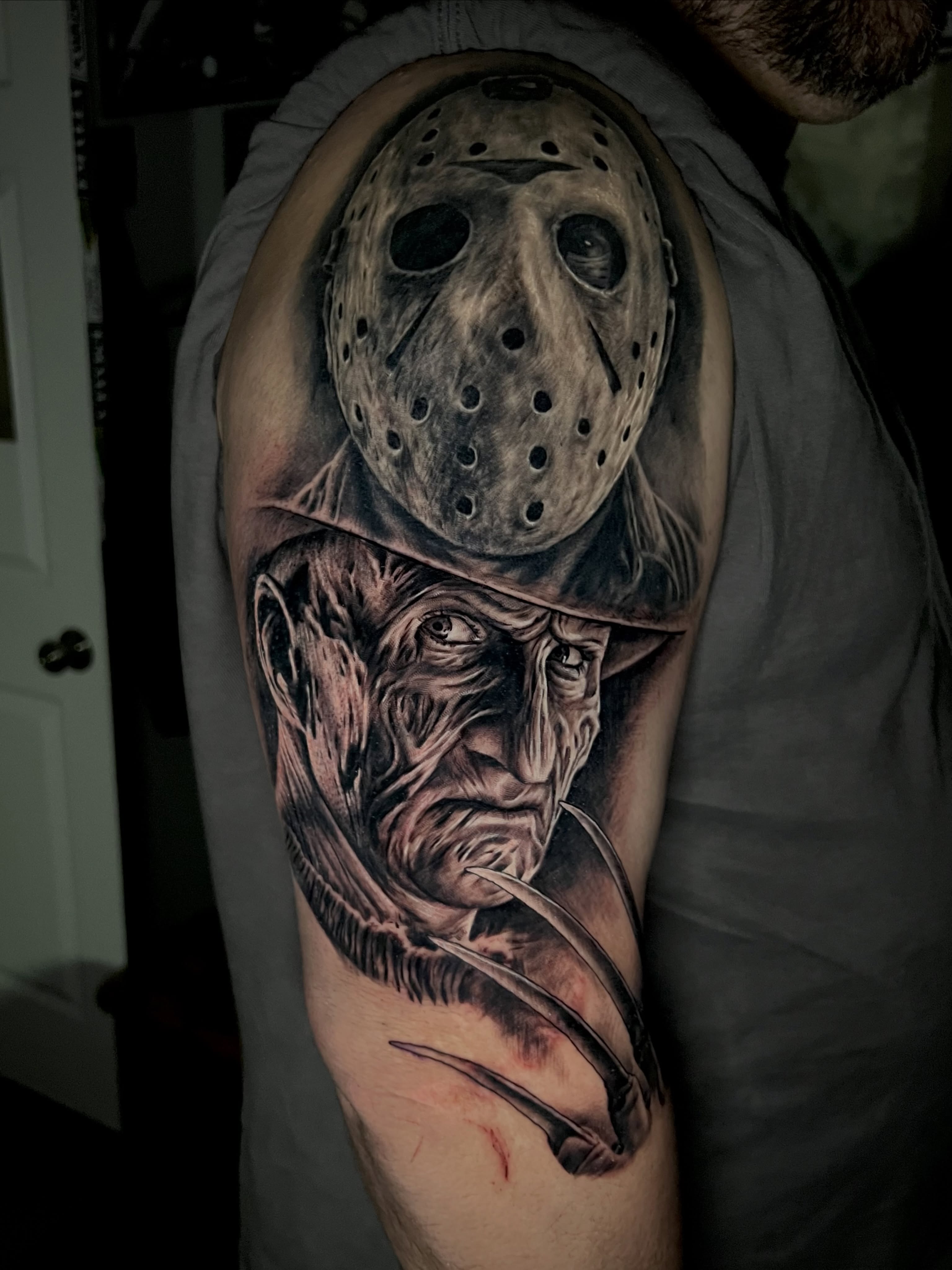 Tattoo by @aaronpackardta2 — realism, dark_realism