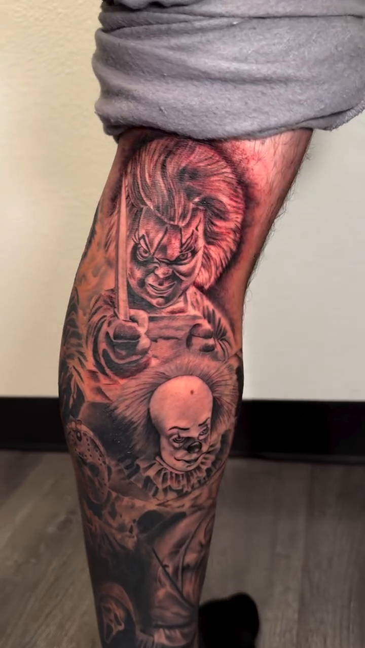 Tattoo by @veranosarttt — dark_realism, black_and_grey