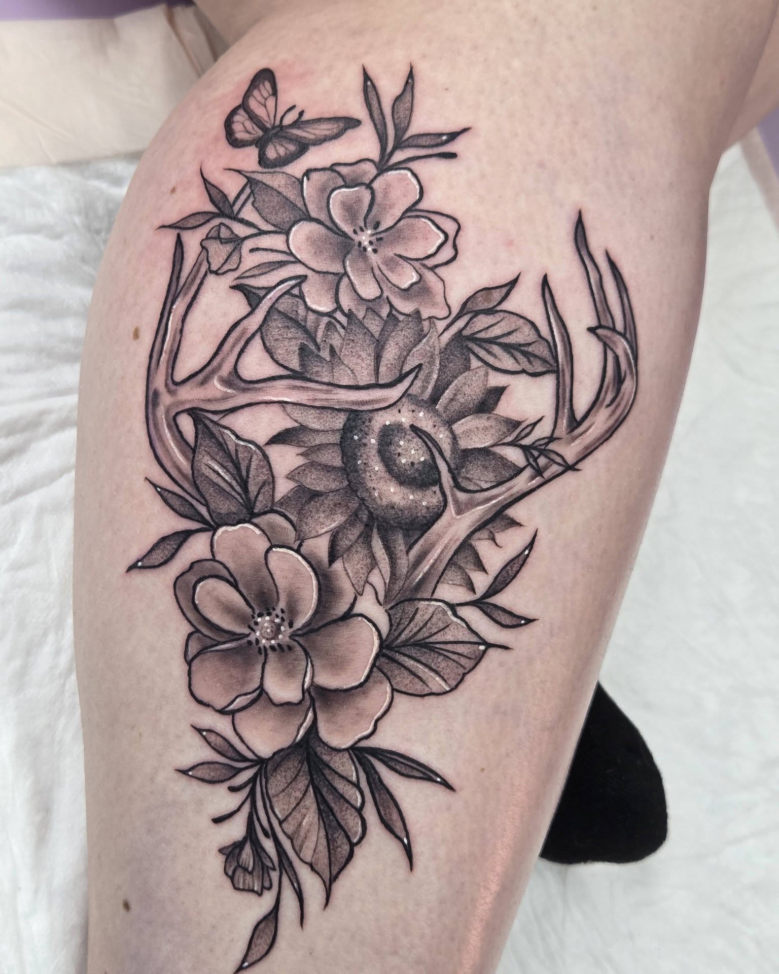 Tattoo by @ryanmartin_tattoos — black_and_grey, realism