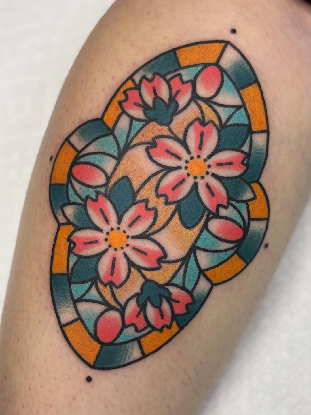 Tattoo by @dakotaherman — neo_traditional, ornamental