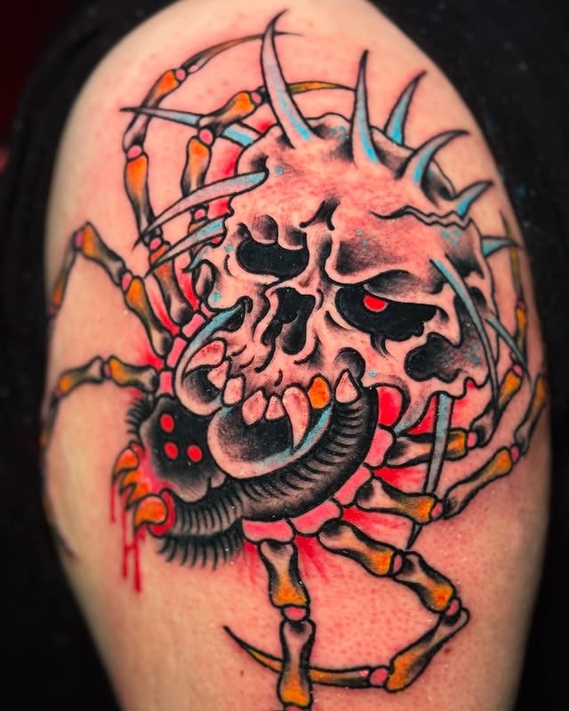 Tattoo by @edchoat_tattooer — american_traditional, neo_traditional