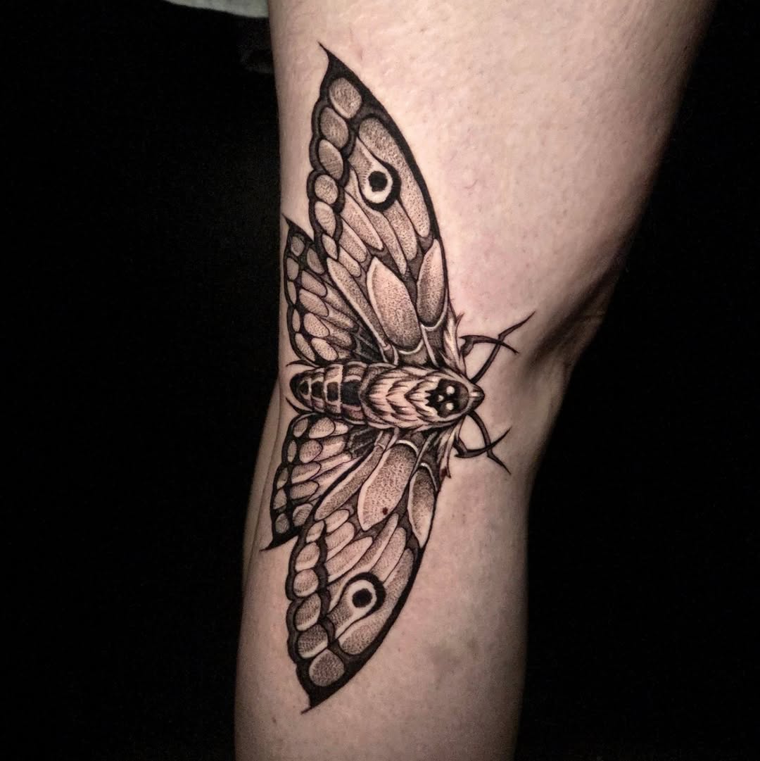 Tattoo by @sydneypaigetattoos — black_and_grey, realism