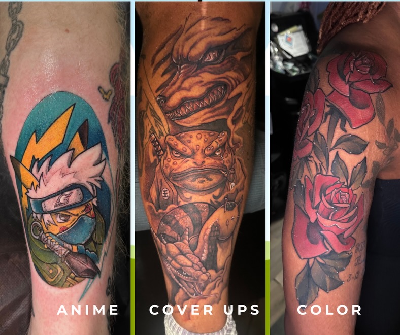 Tattoo by @ryantedduarte_tattoos — anime