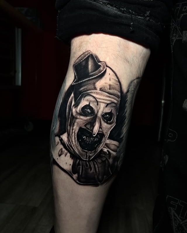 Tattoo by @morgue_ink โ realism, dark_realism