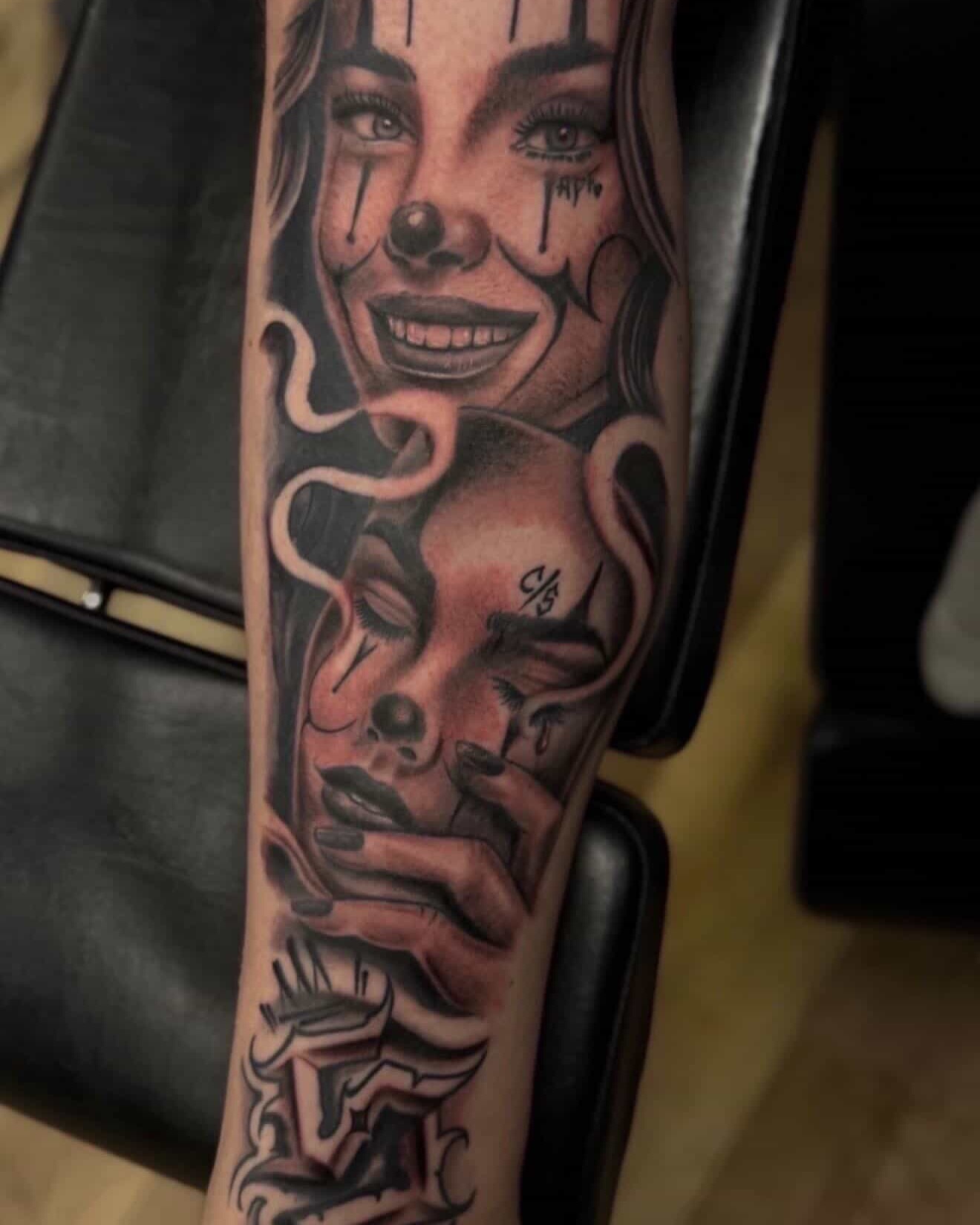 Tattoo by @jedlewis23 — realism, dark_realism