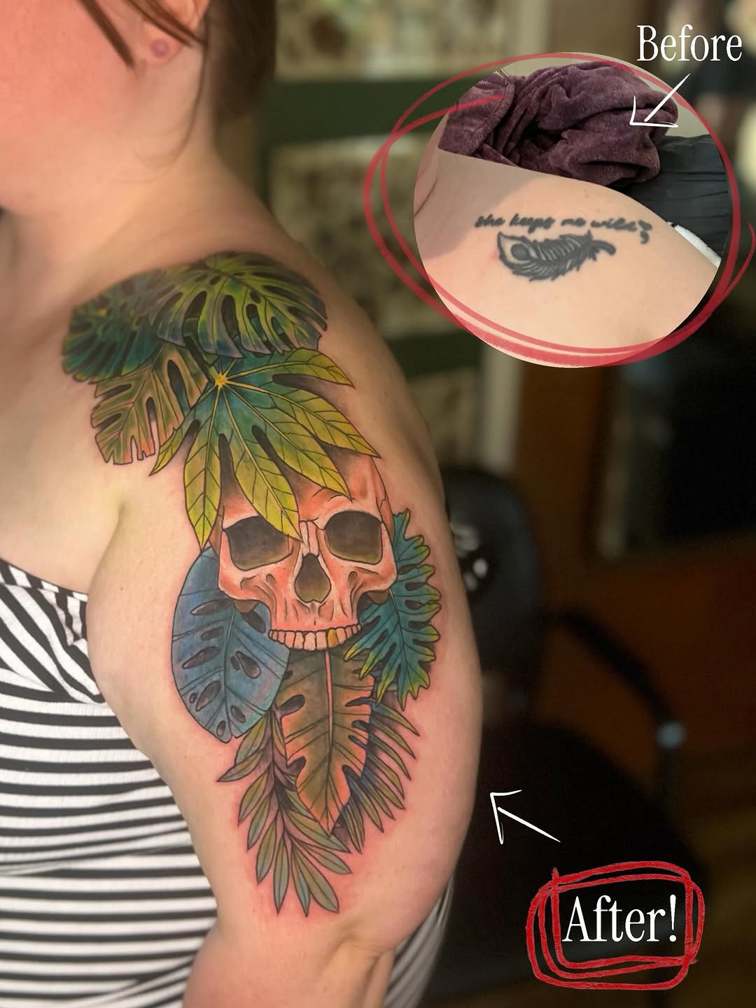 Tattoo by @worleytattoos — realism, black_and_grey