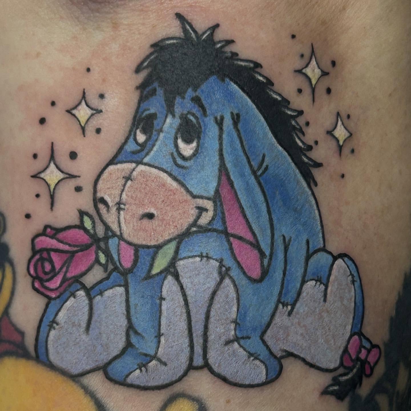 Tattoo by @little.inkedfaerie — dotwork