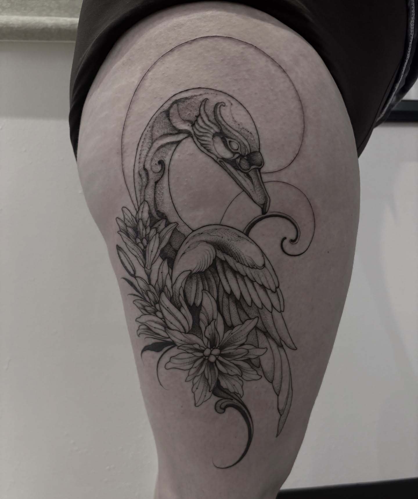 Tattoo by @blightttattoo — black_and_grey, realism