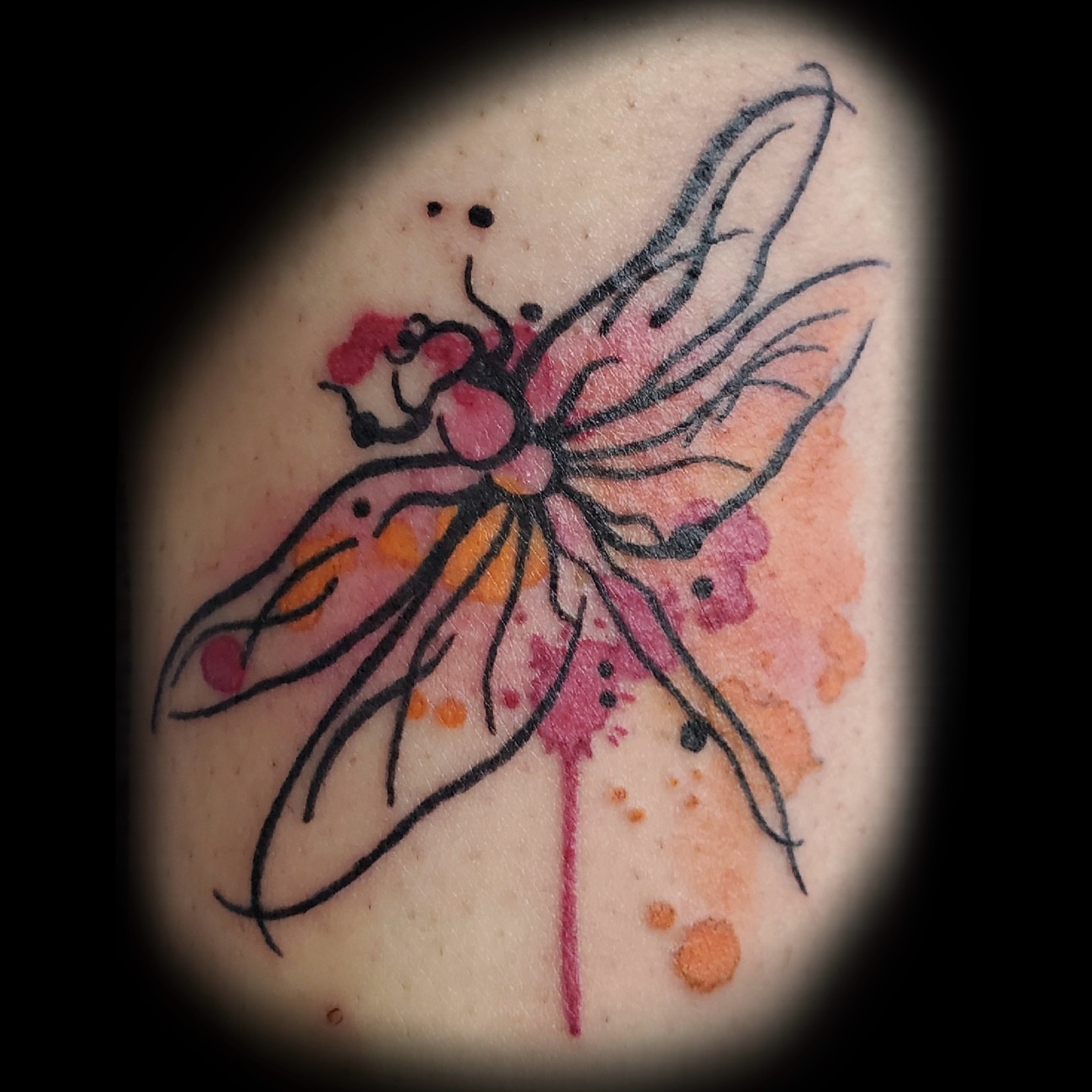 Tattoo by @bree_annatattoos — watercolor