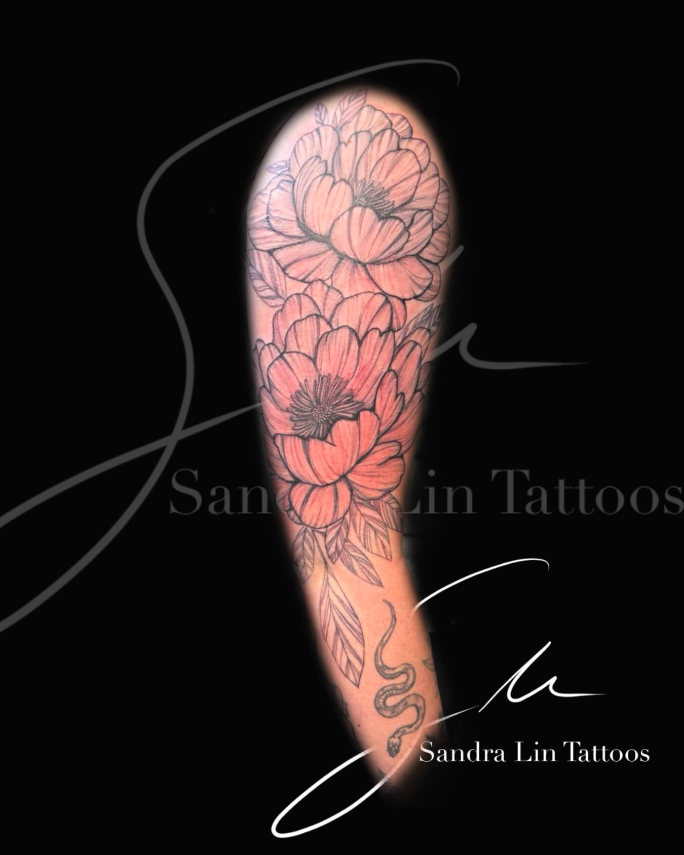 Tattoo by @_sandralintattoos — neo_traditional, realism