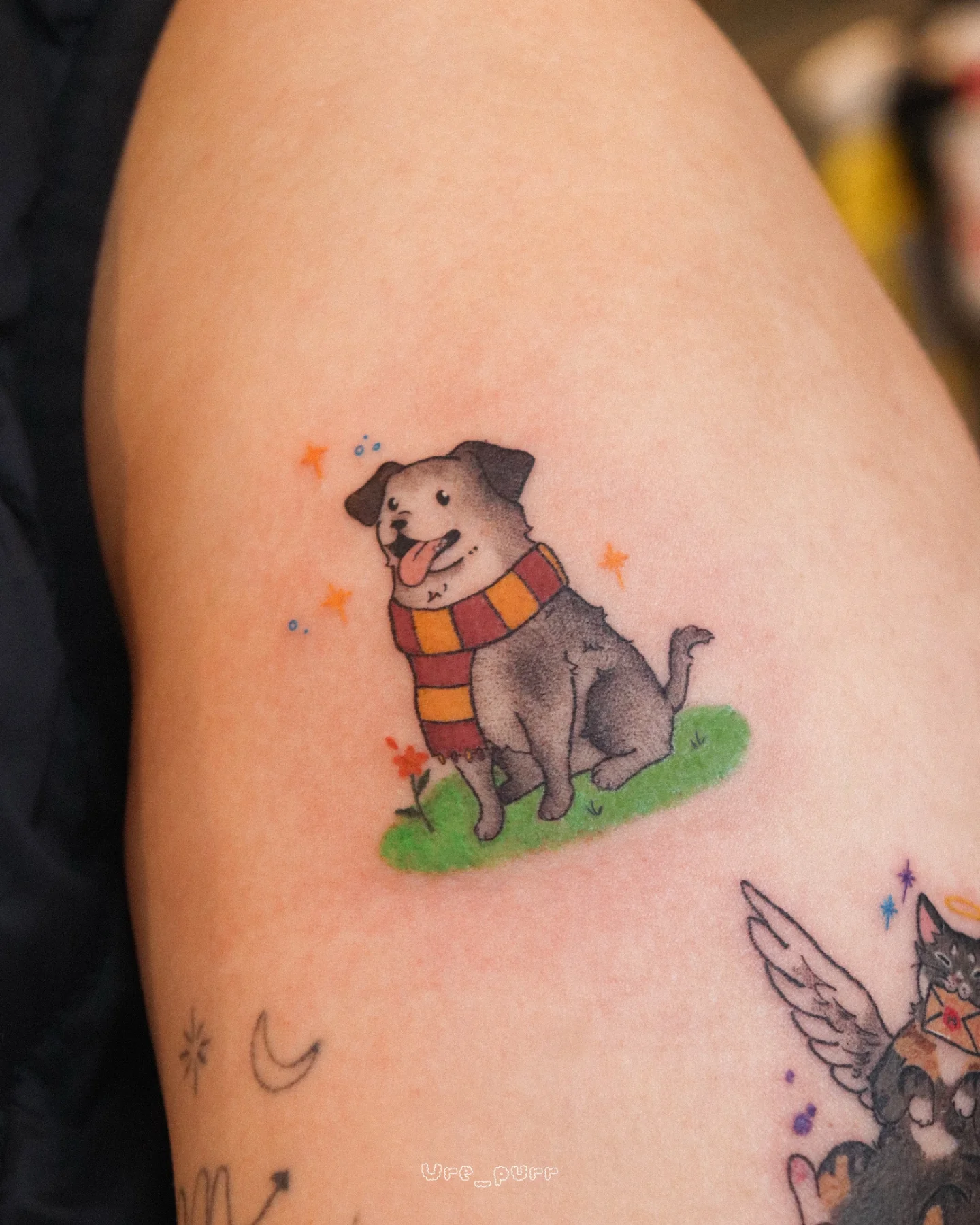 Tattoo by @yure_purr β illustrative