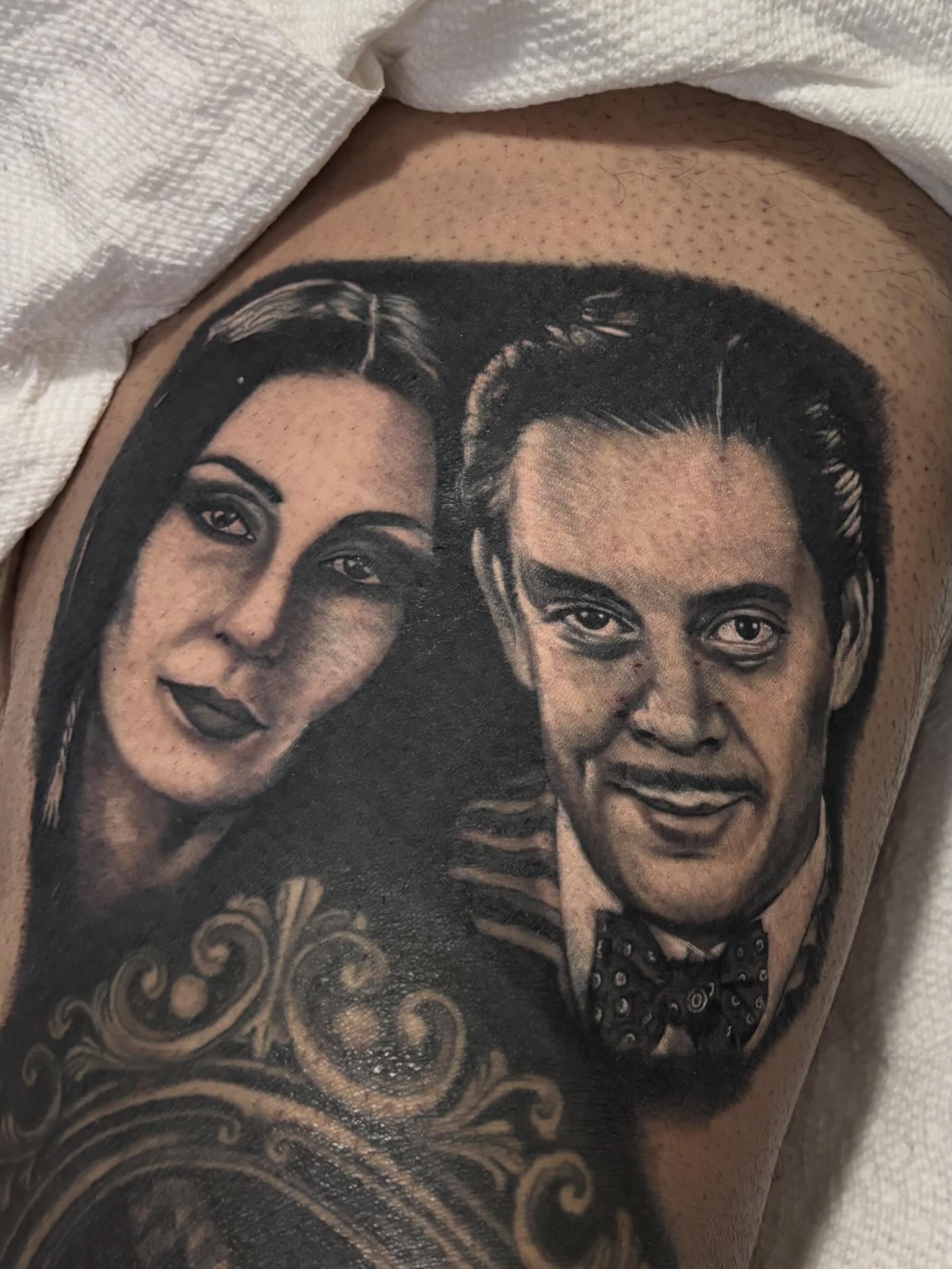 Tattoo by @payaso187 — realism