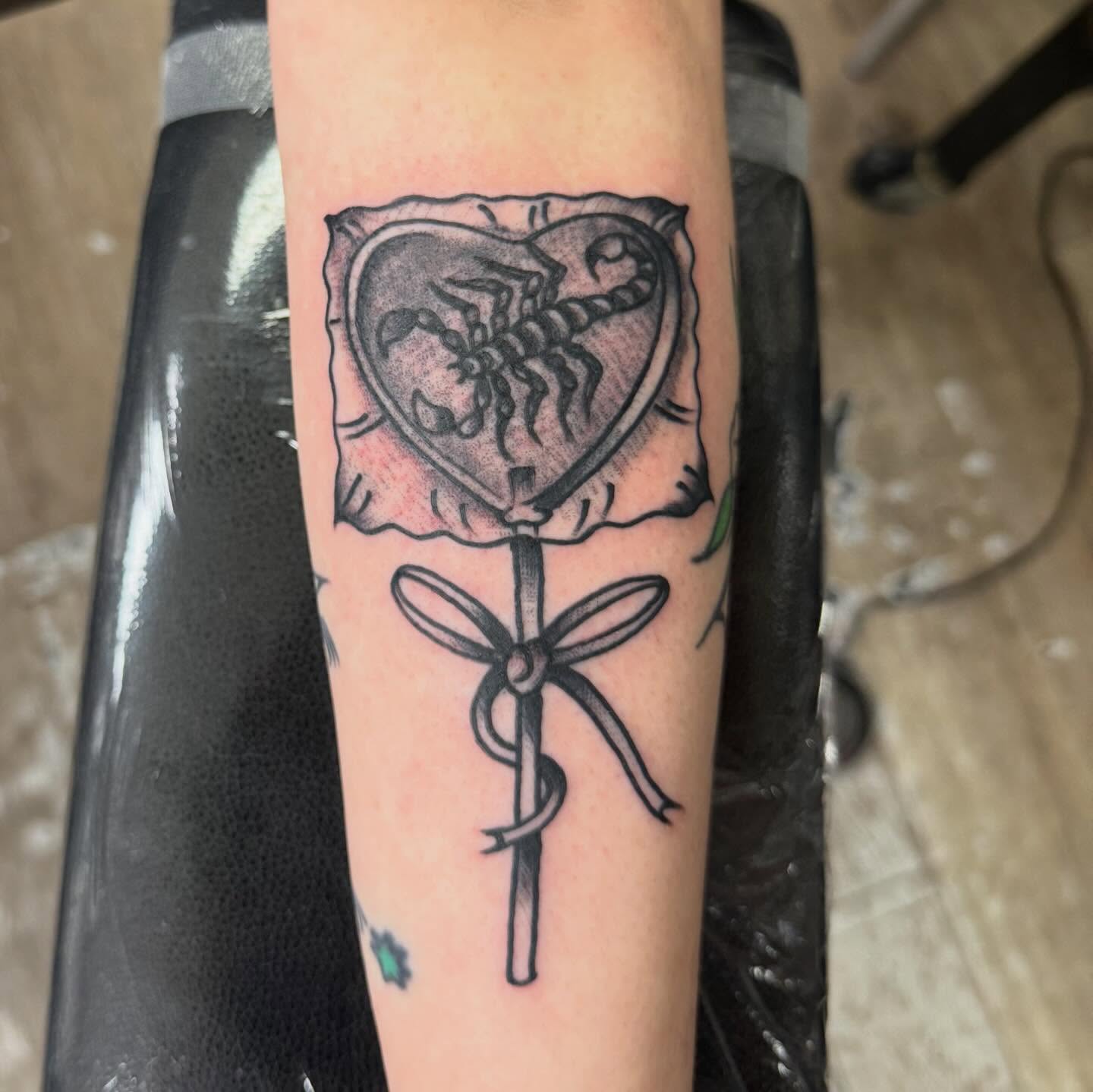 Tattoo by @kanetattoos — black_and_grey