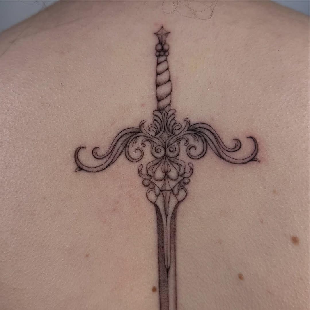 Tattoo by @_inkedbybre — ornamental, fine_line
