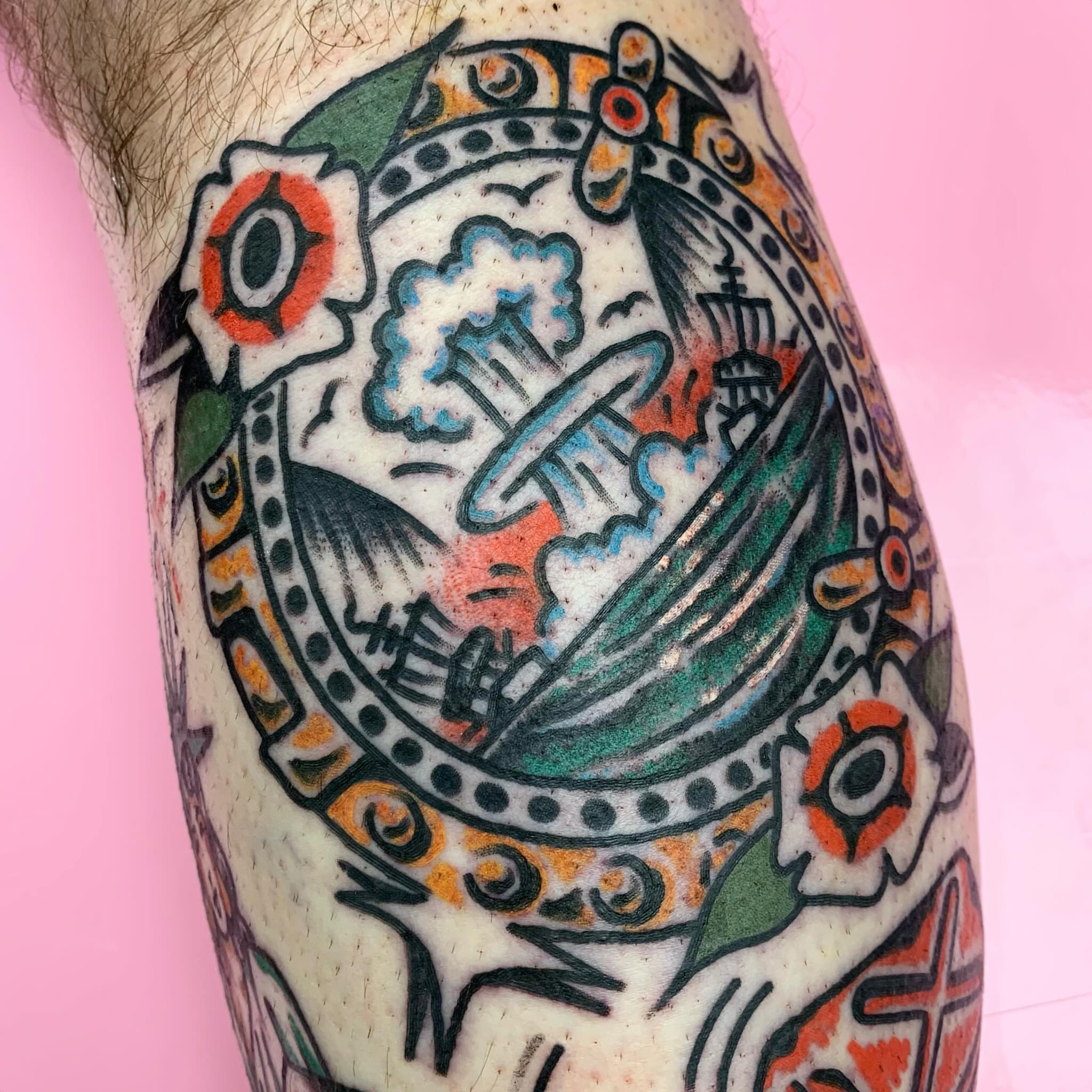 Tattoo by @wyattvandergeest — american_traditional