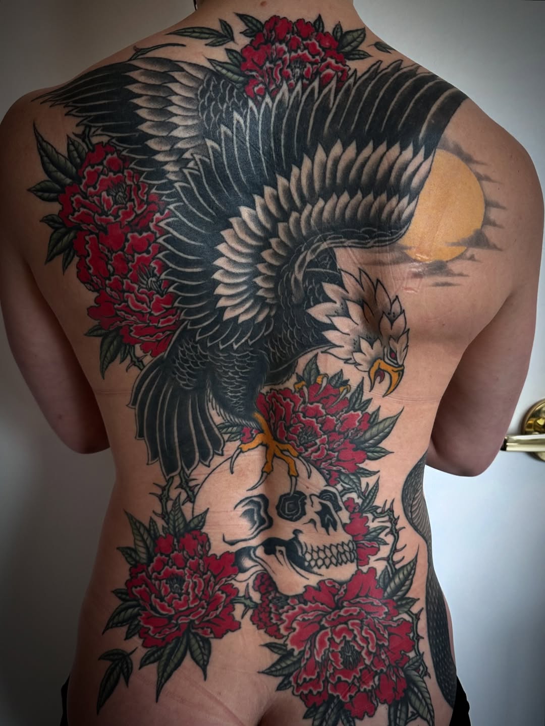 Tattoo by @jaybreentattooer — japanese_irezumi, black_and_grey