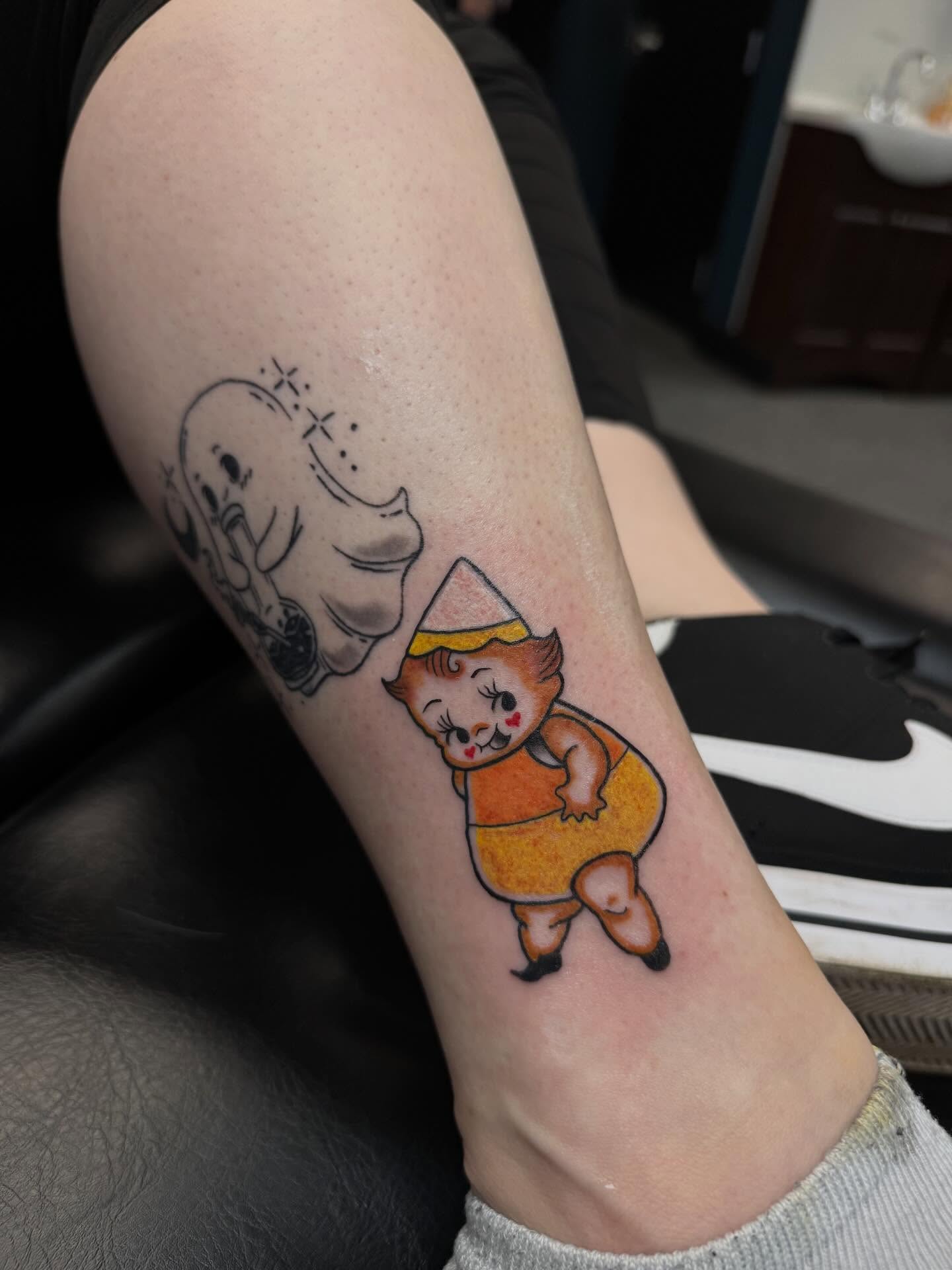 Tattoo by @pushingpigment1117 — dotwork