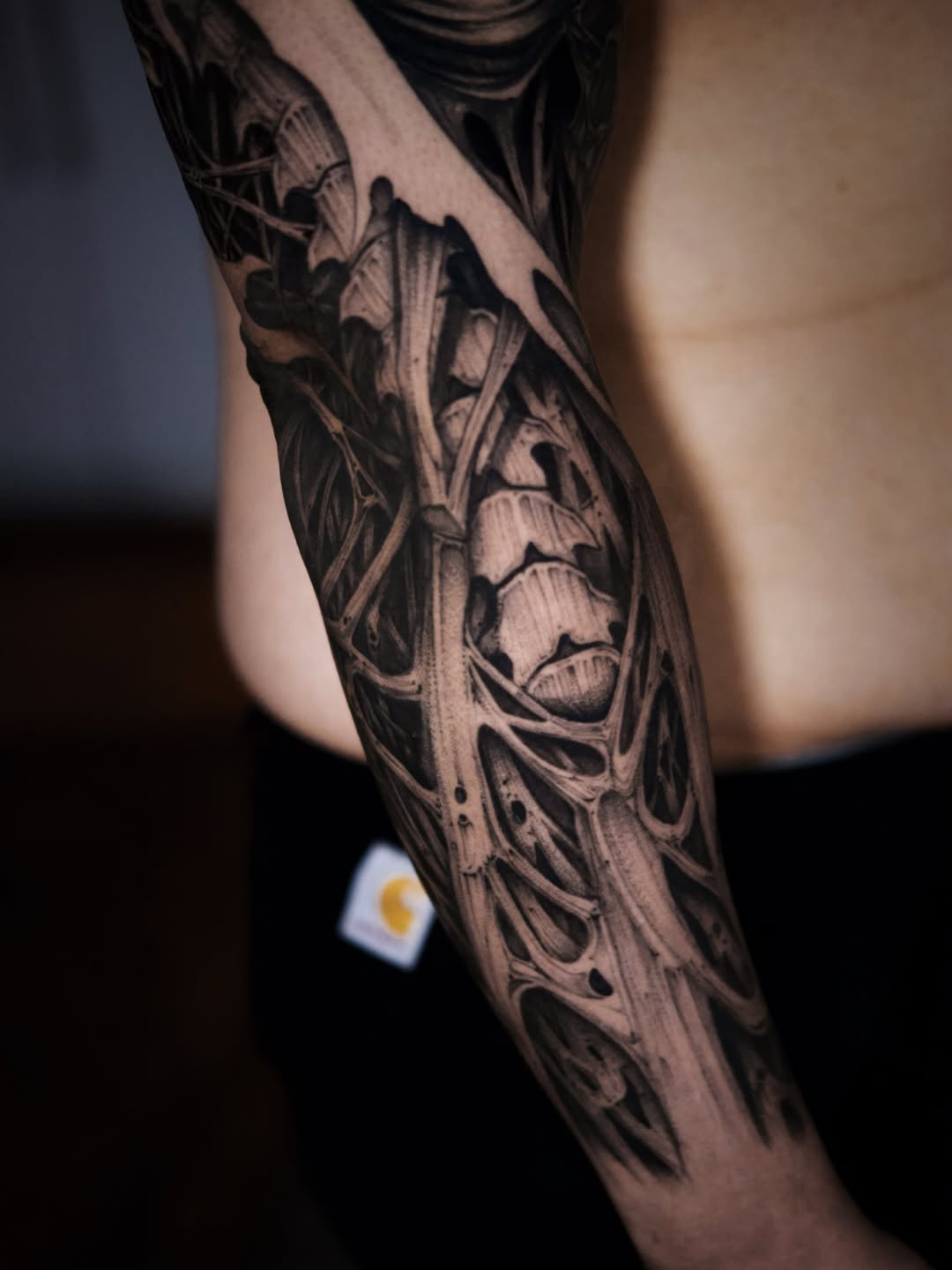Tattoo by @tattooxklo โ realism, black_and_grey